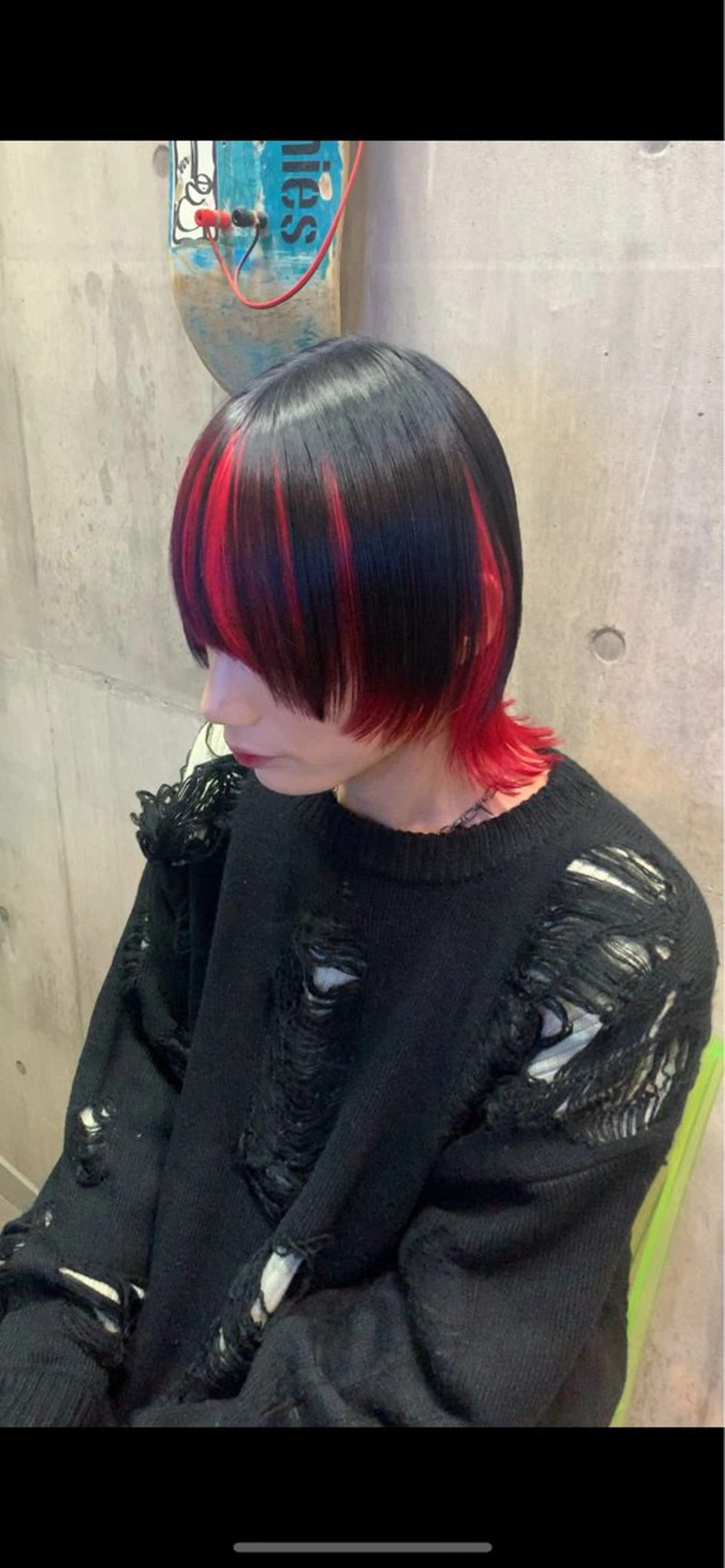 ショート カラー ハイトーン/メンズ/ ウルフ特化   小松のヘアスタイル