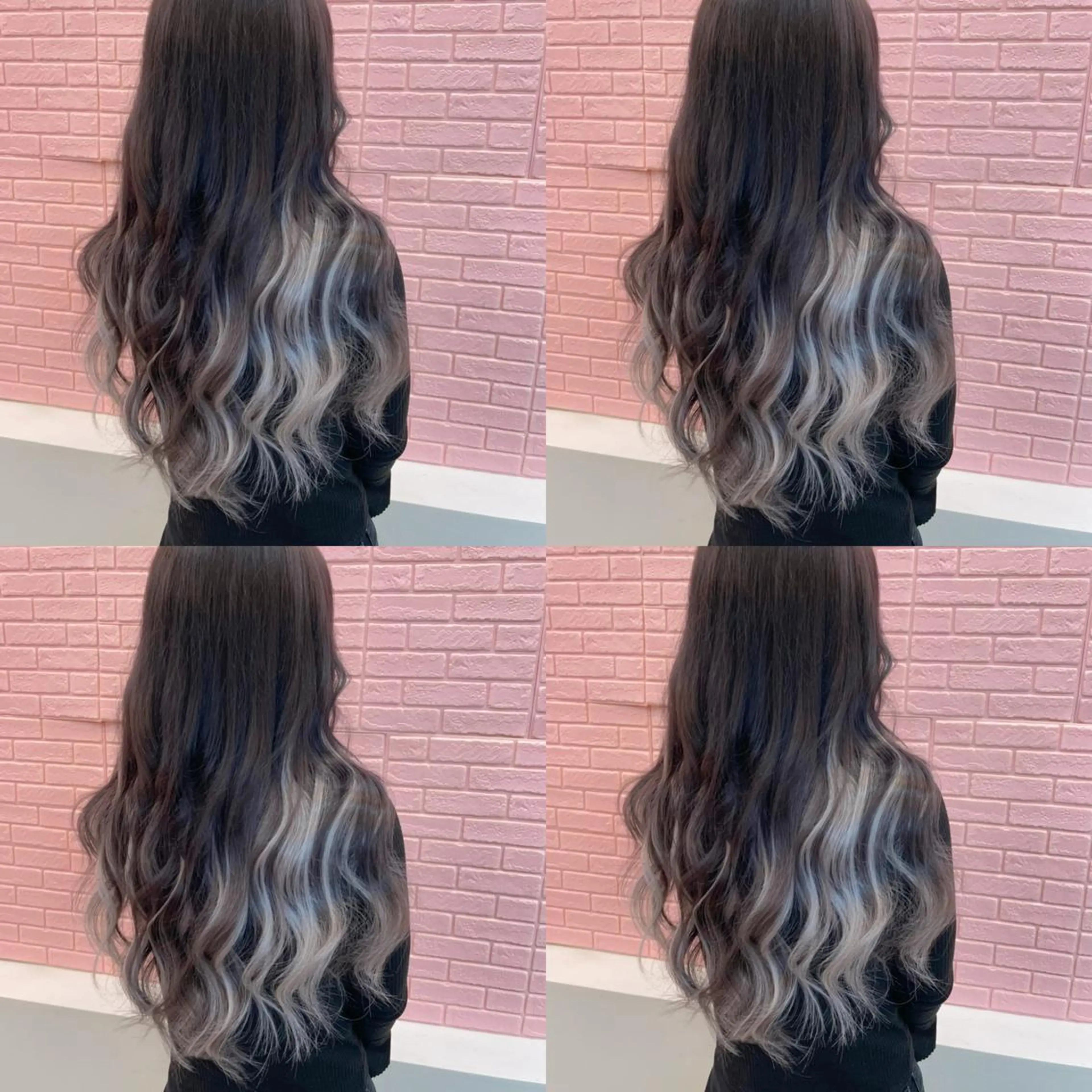 ロング カラー シルバー 🌷MAYU 🌷のヘアスタイル