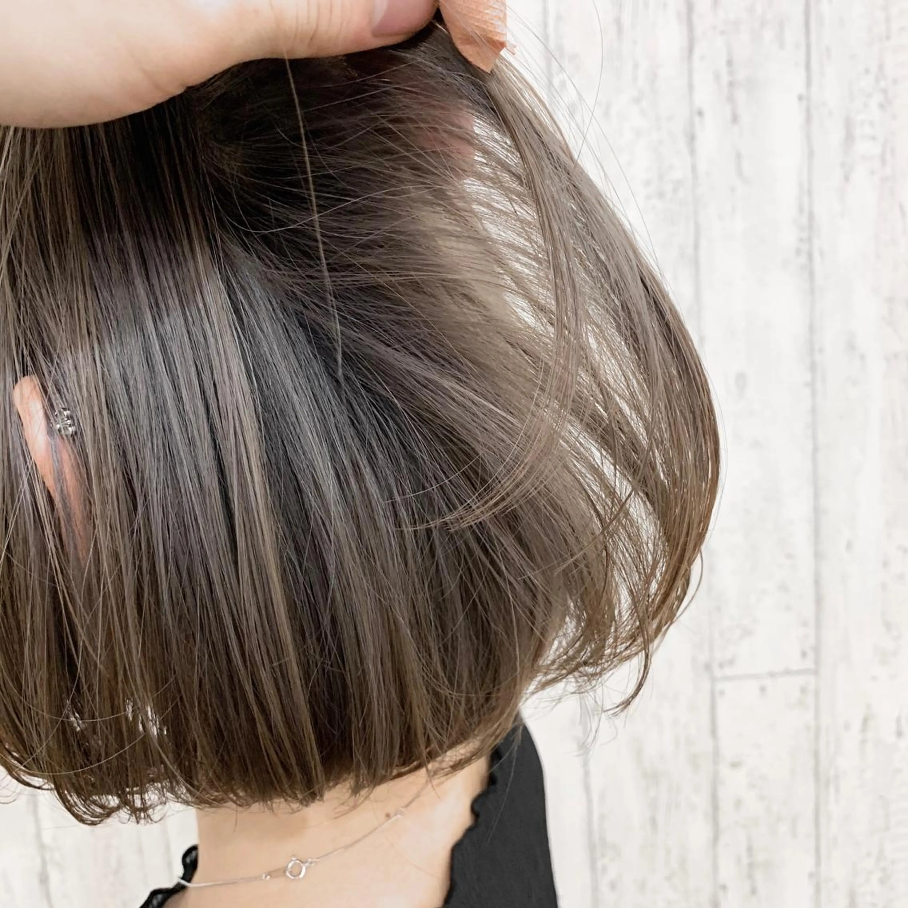 ミディアム カラー レイヤーカットモデル 募集/藤原一真のヘアスタイル