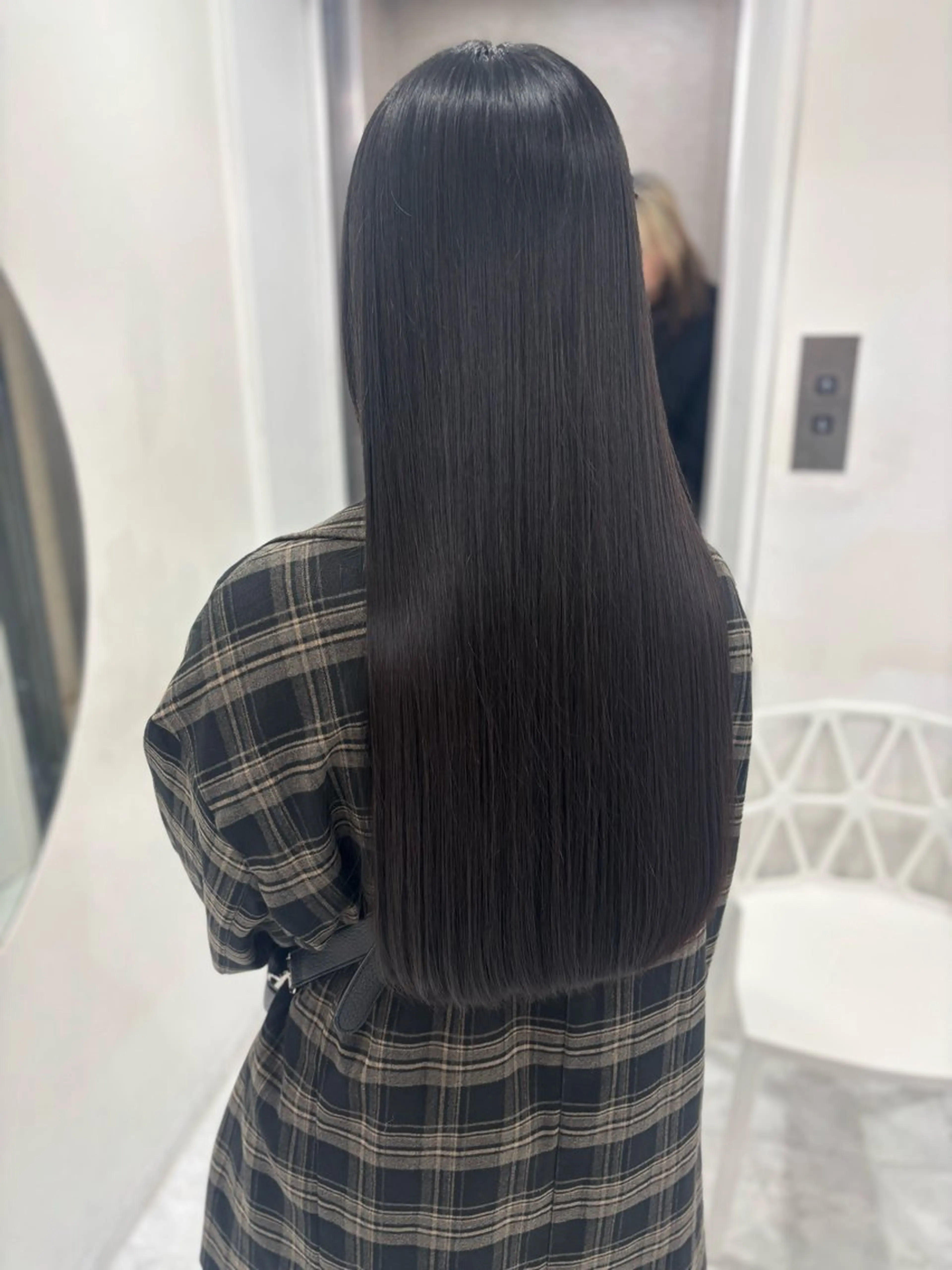 ロング カラー カット ヘアカラー 韓国トレンドヘア🤍 Chima🤍のヘアスタイル