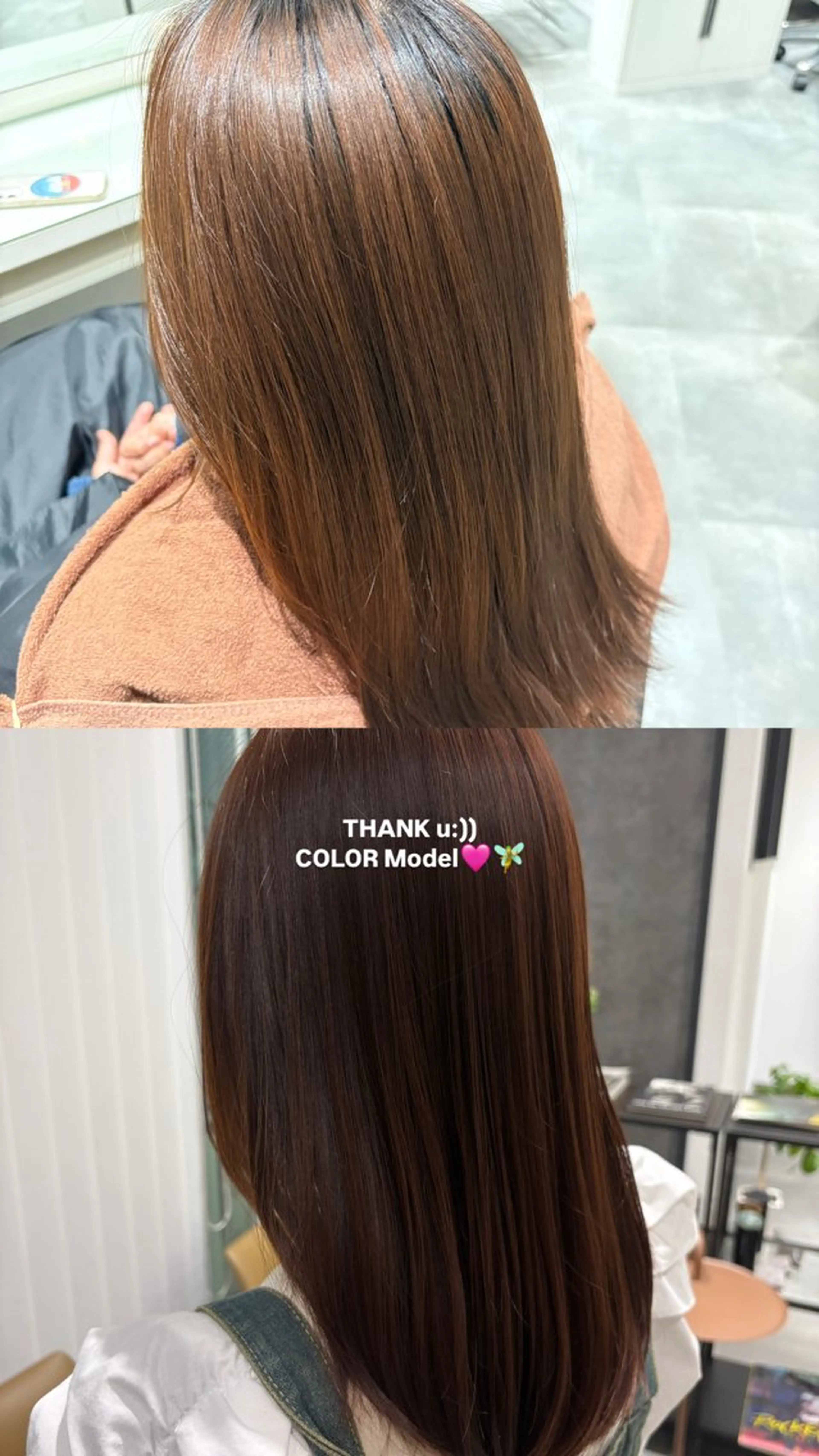 カラー ブラウンカラー :)) Konoha⋆｡˚✩のヘアスタイル