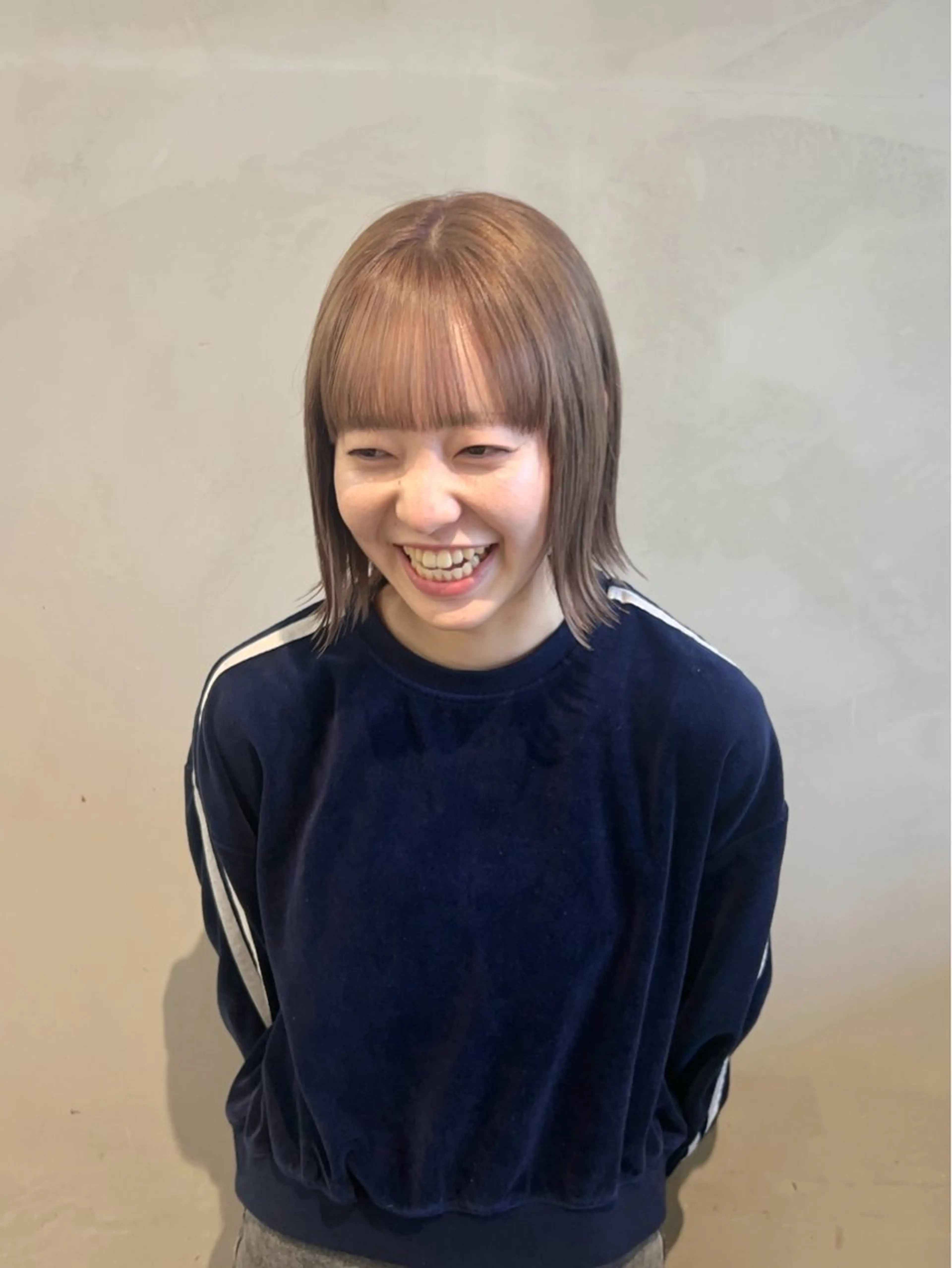 カラー カット ヘアカラー くすみカラー/ブリ ーチ seina★のヘアスタイル