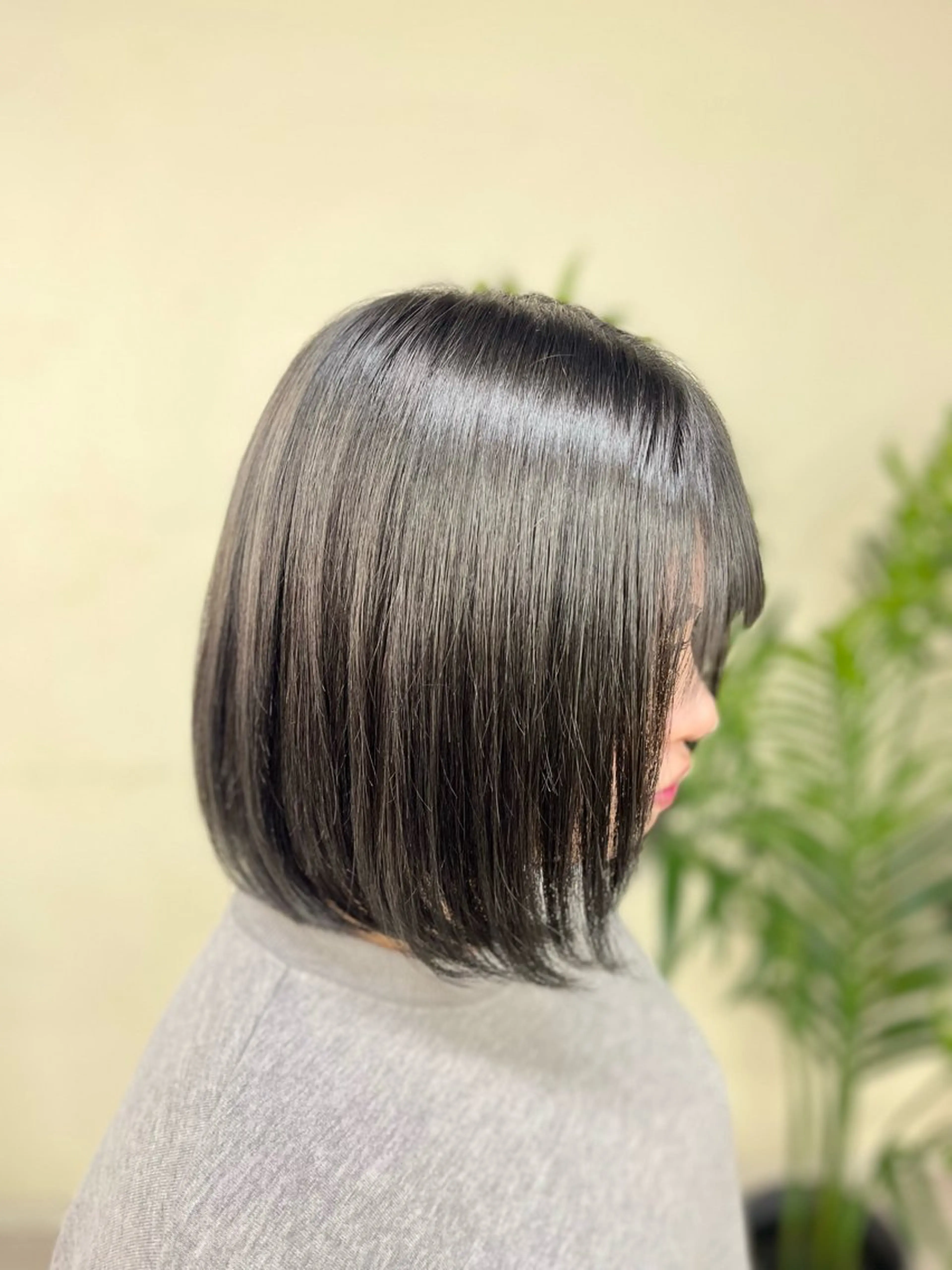 カット+髪質改善カラーの写真