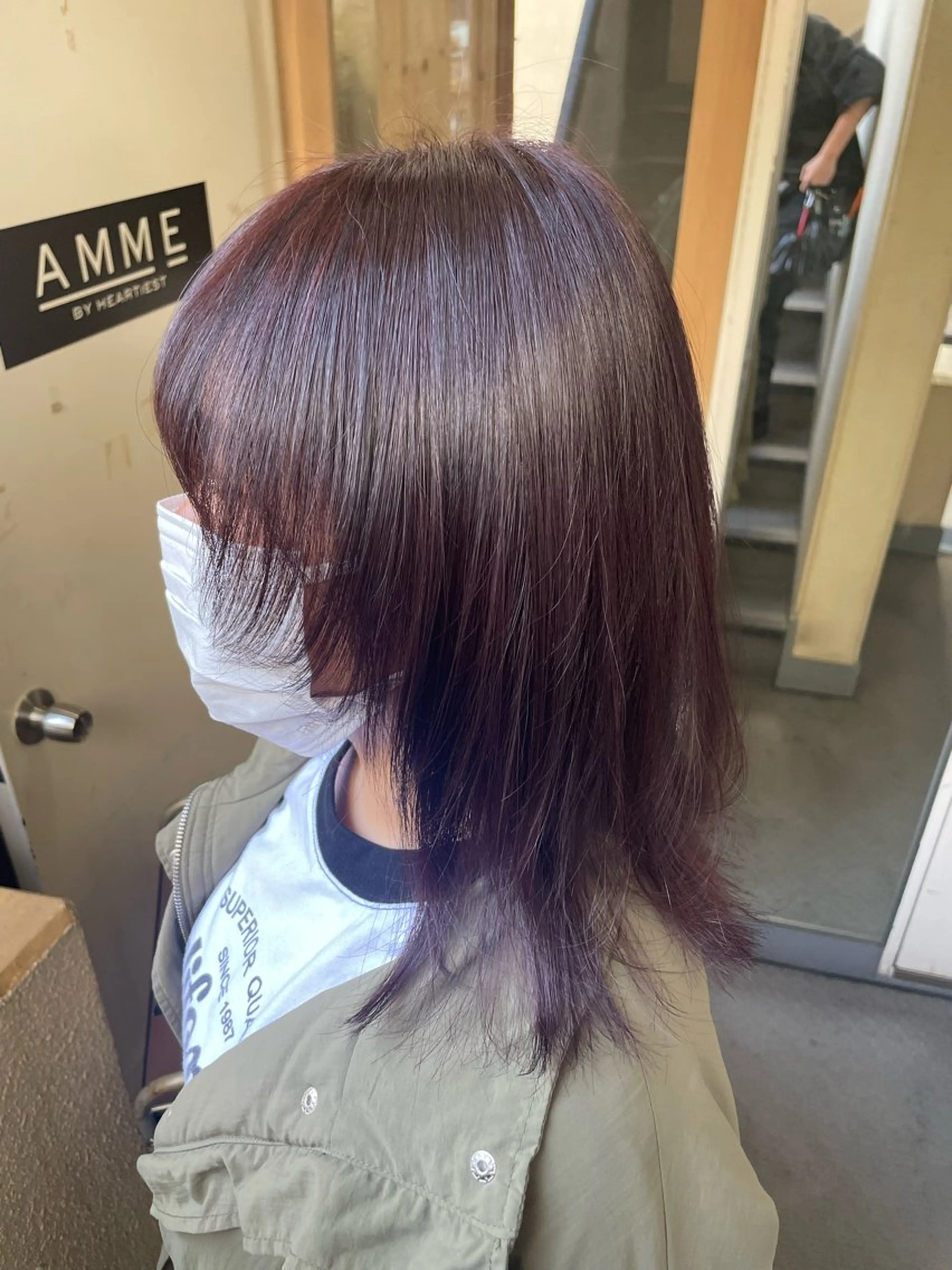 ショート ふかたさや🌟 艶感カラー🌟のヘアスタイル