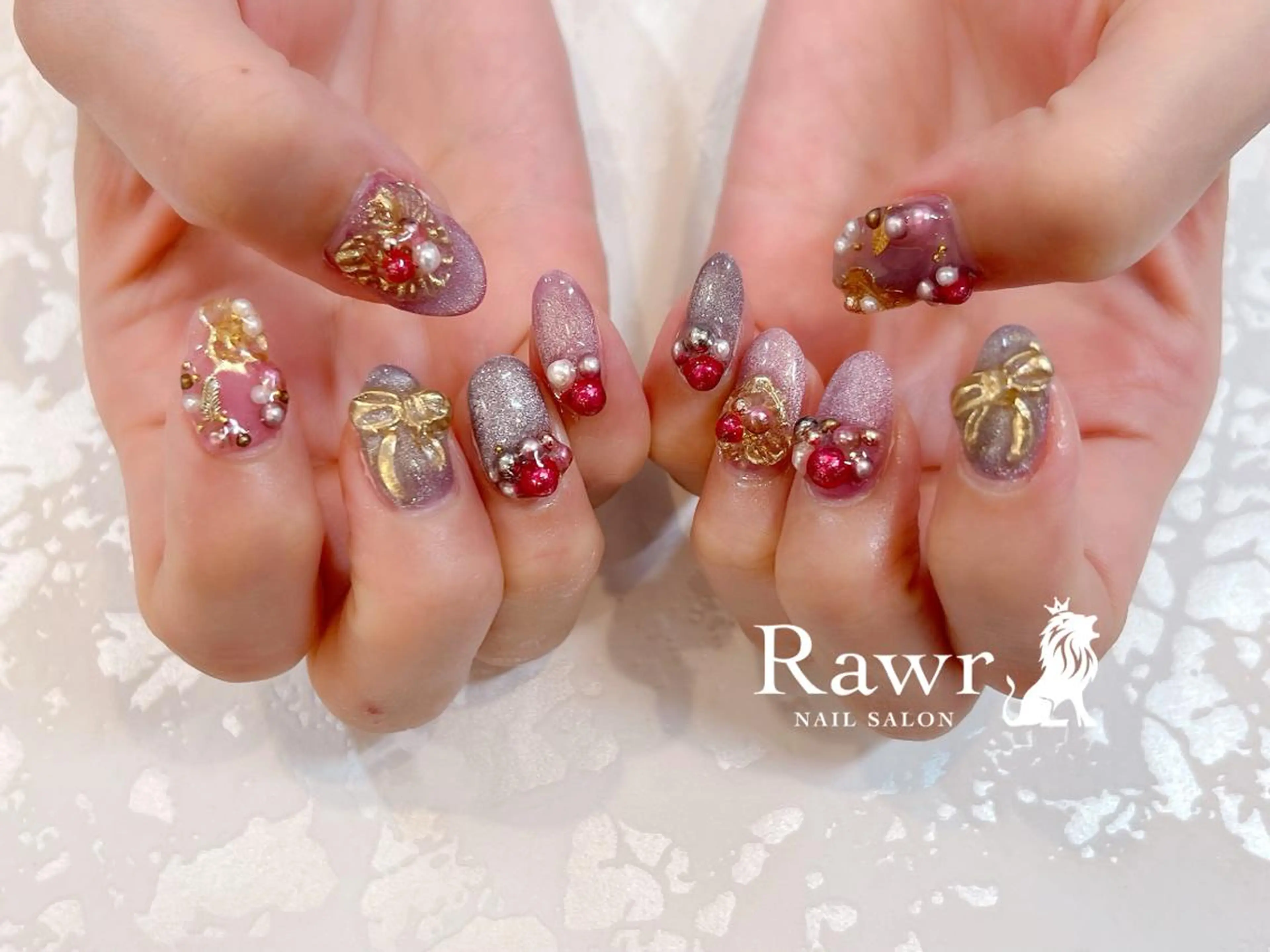 ネイル ハンドネイル Rawr / saoriのネイルデザイン