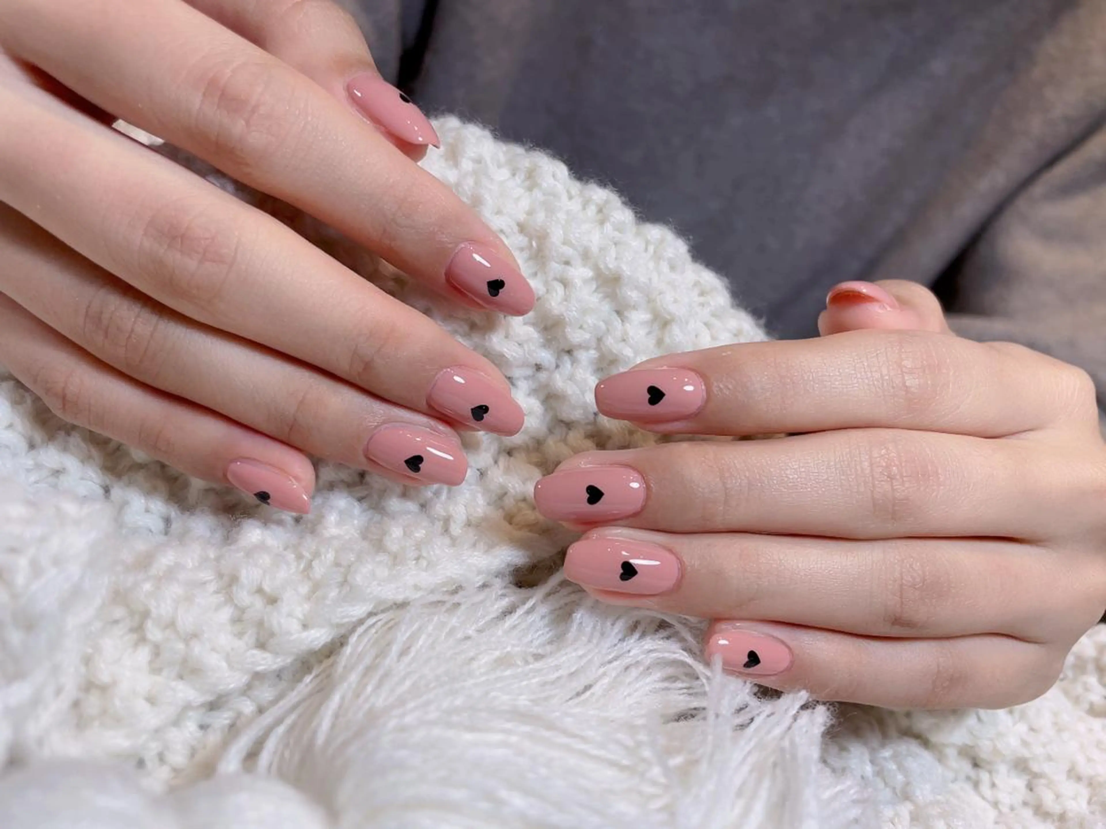 ネイル ハート 南野 由希のネイルデザイン