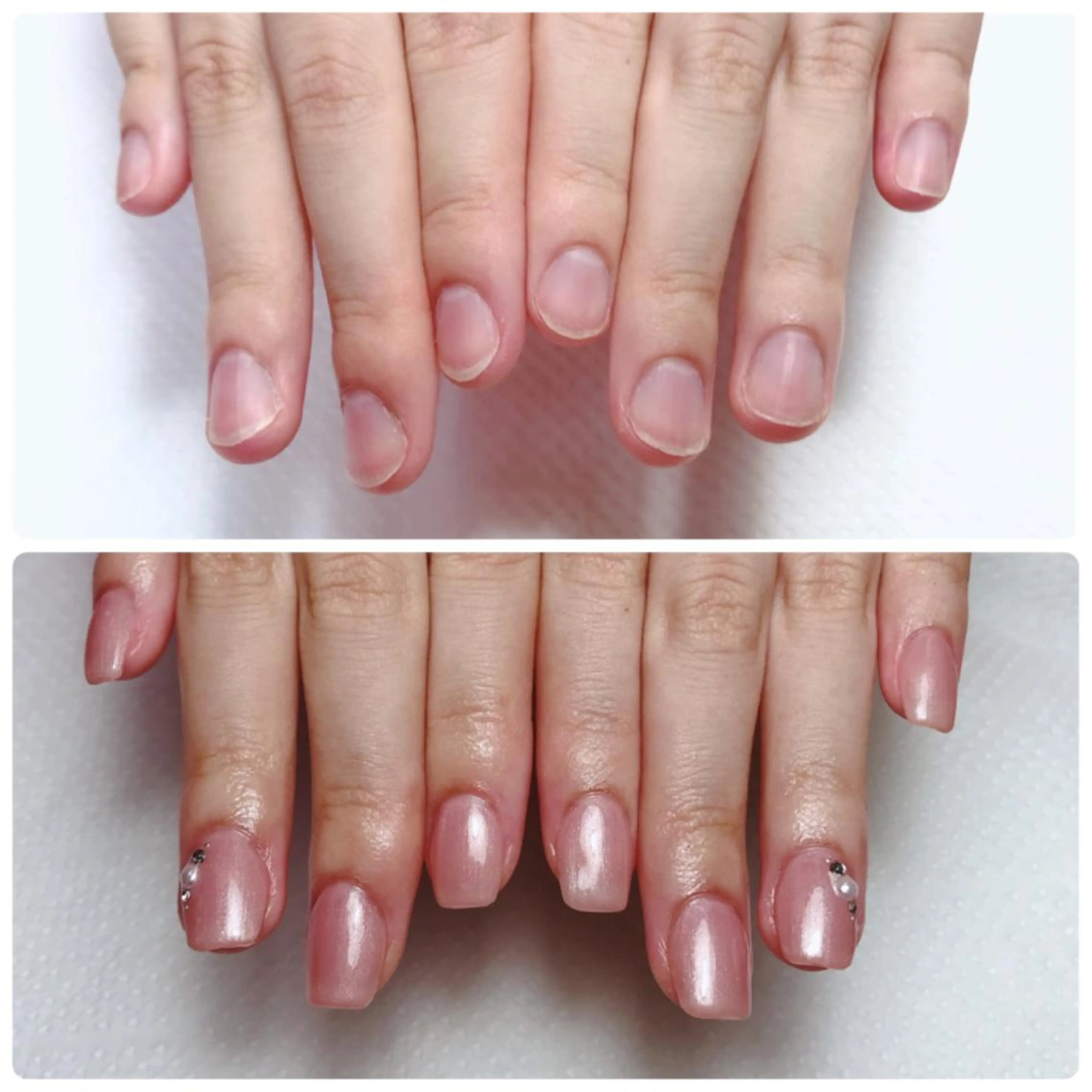 ネイル ストーンネイル ハンドネイル 深爪を断らない スカルプ高評価店のネイルデザイン