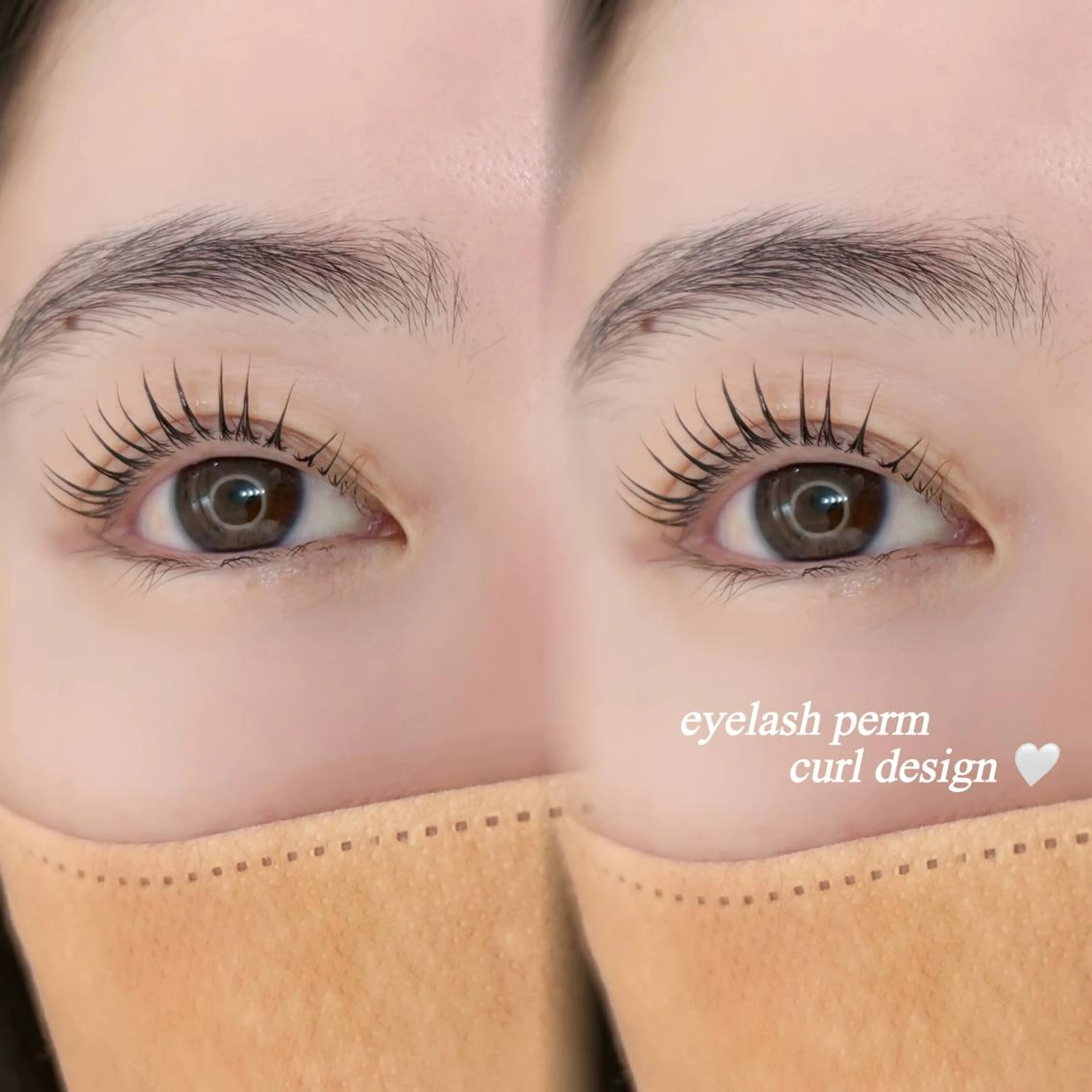 マツエク・マツパ 一重×まつ毛パーマ マツパ 静野 シズノのマツエク・マツパデザイン