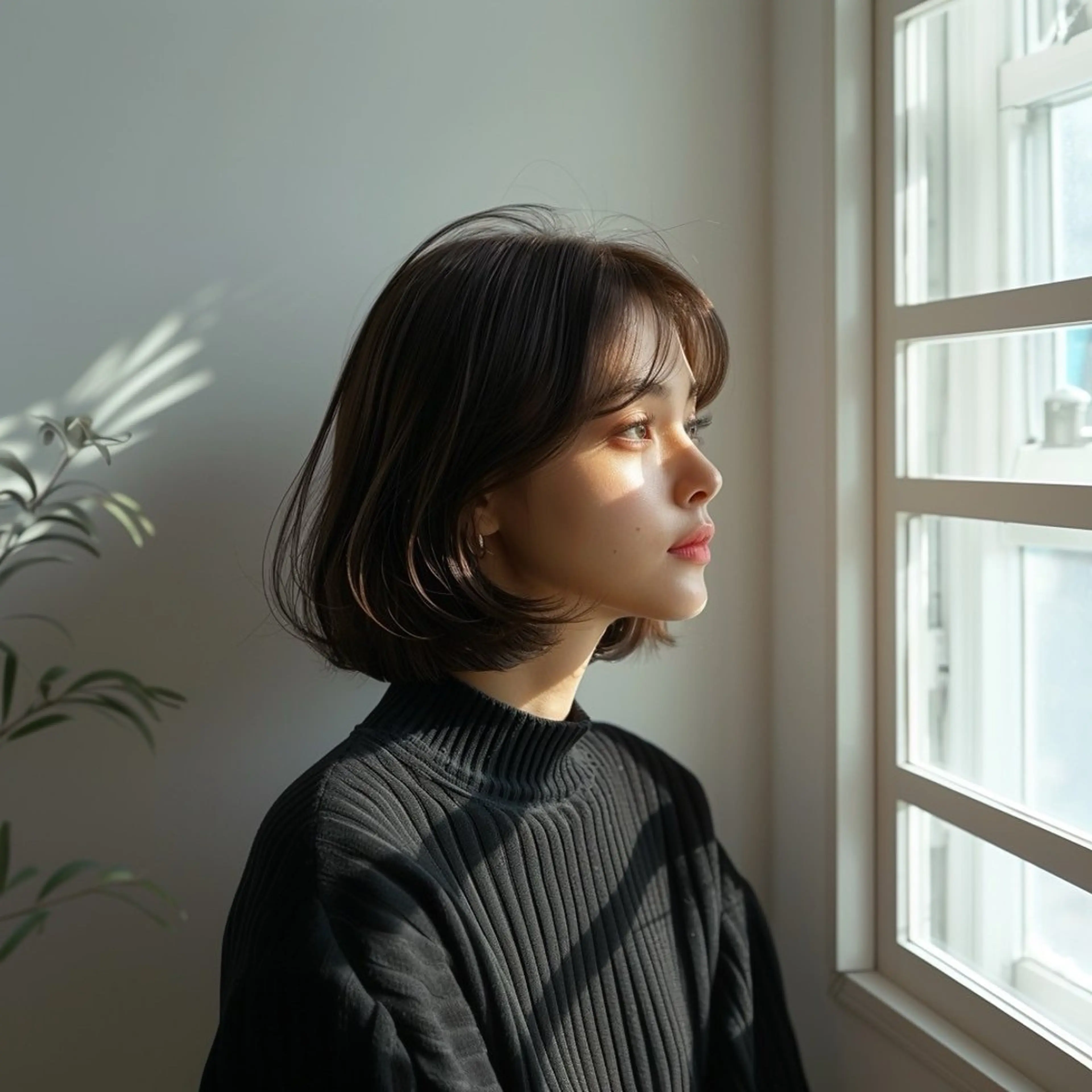 ショート カット ヘアカラー トリートメント eMii. 鎌倉のヘアスタイル