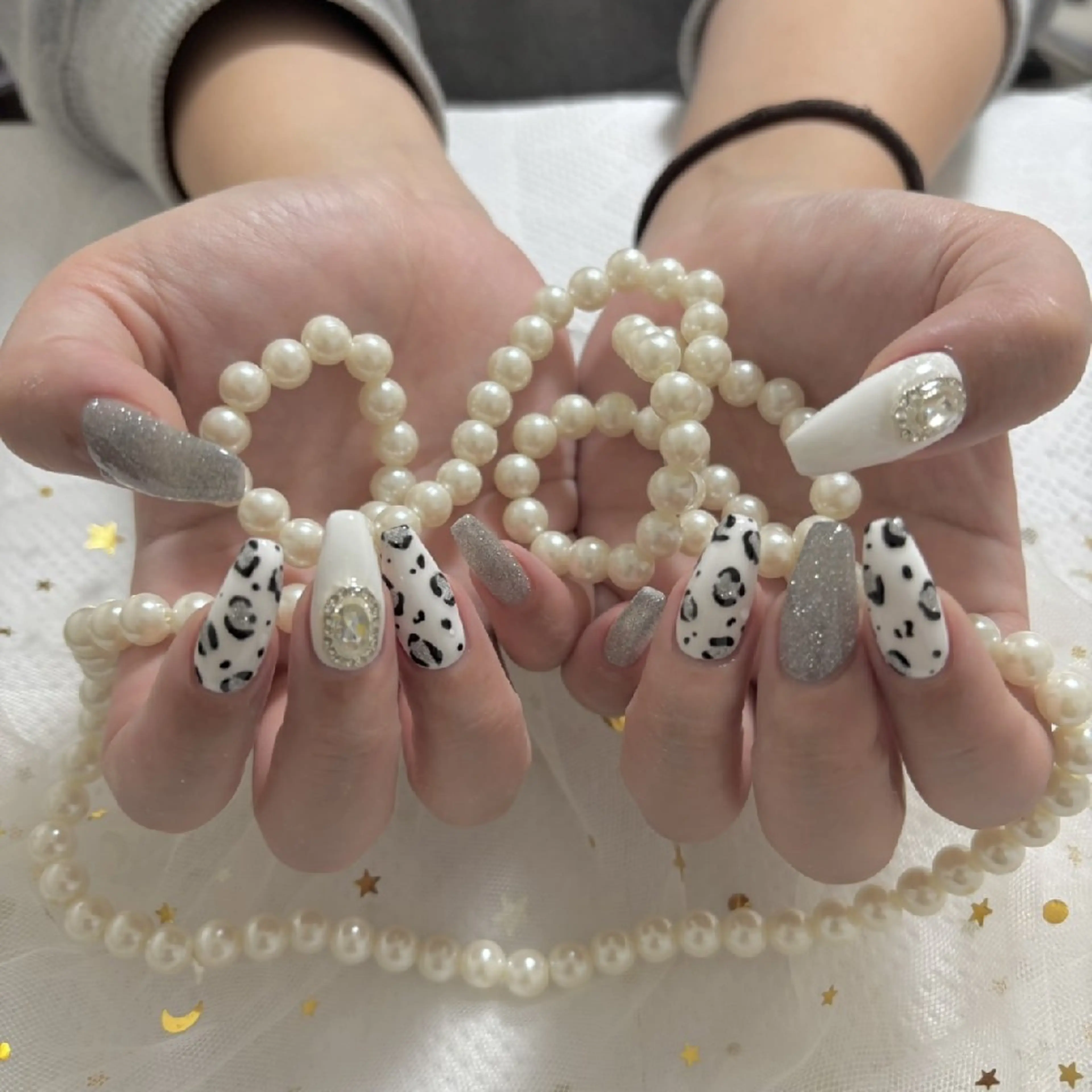 オフあり✨持ち込みデザイン(3色まで、アート左右共4本まで)の写真