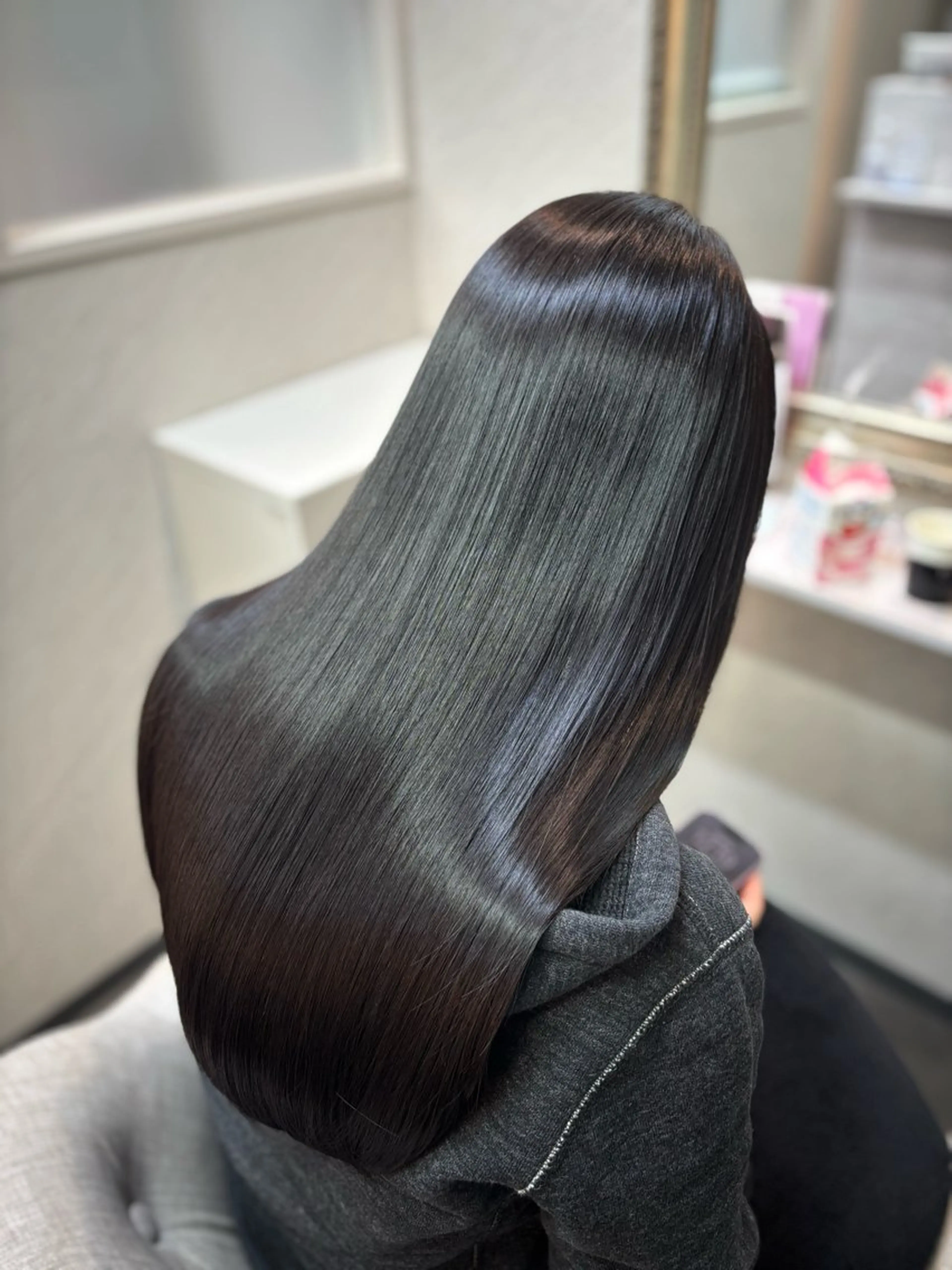 ロング 髪質改善 トリートメント seta.shinjuku所属・縮毛矯正/艶髪/ ミヅキ🌹🌙のヘアスタイル