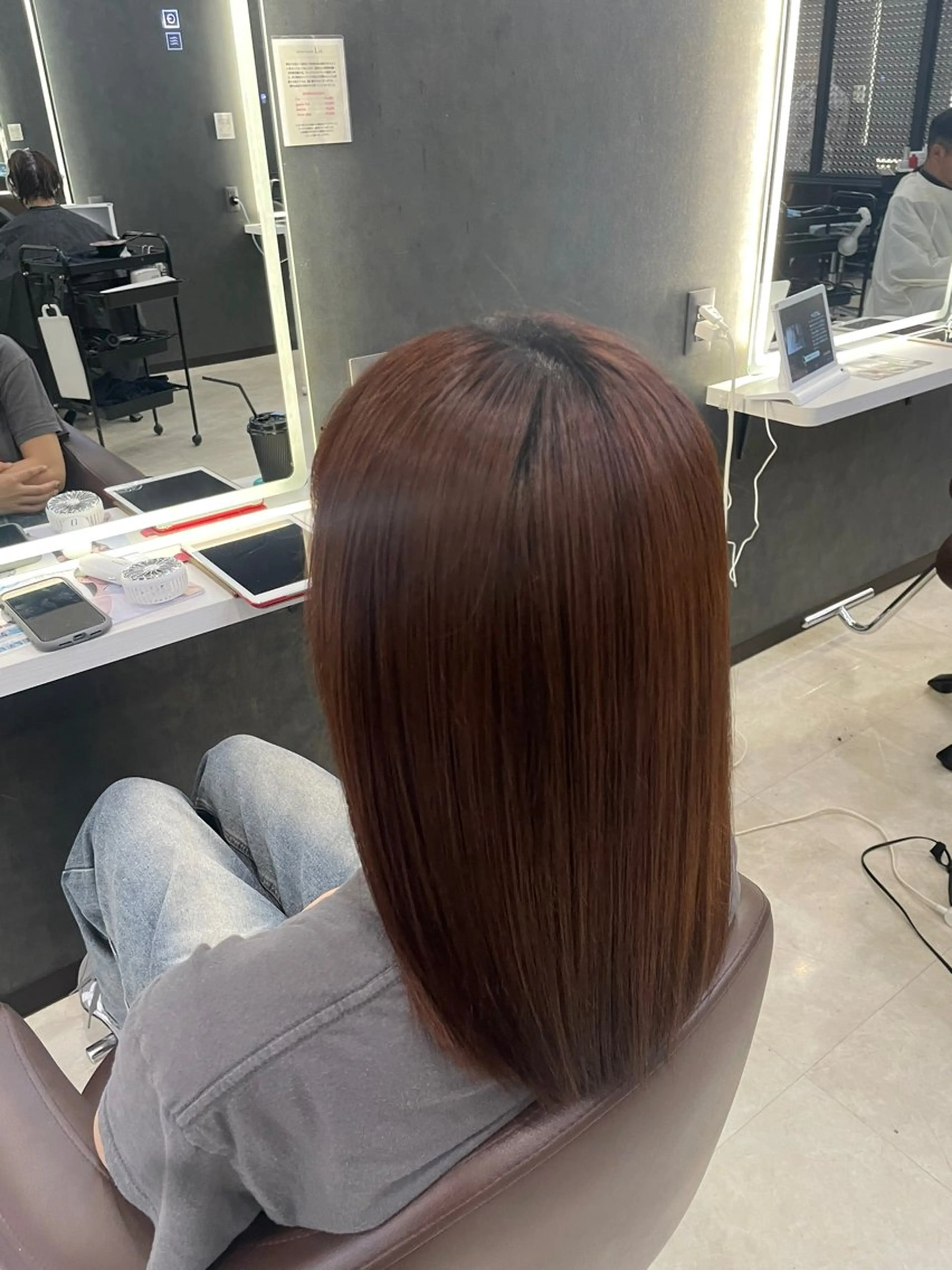 セミロング お悩み/縮毛矯正/ 解決/けんすけ🫧のヘアスタイル