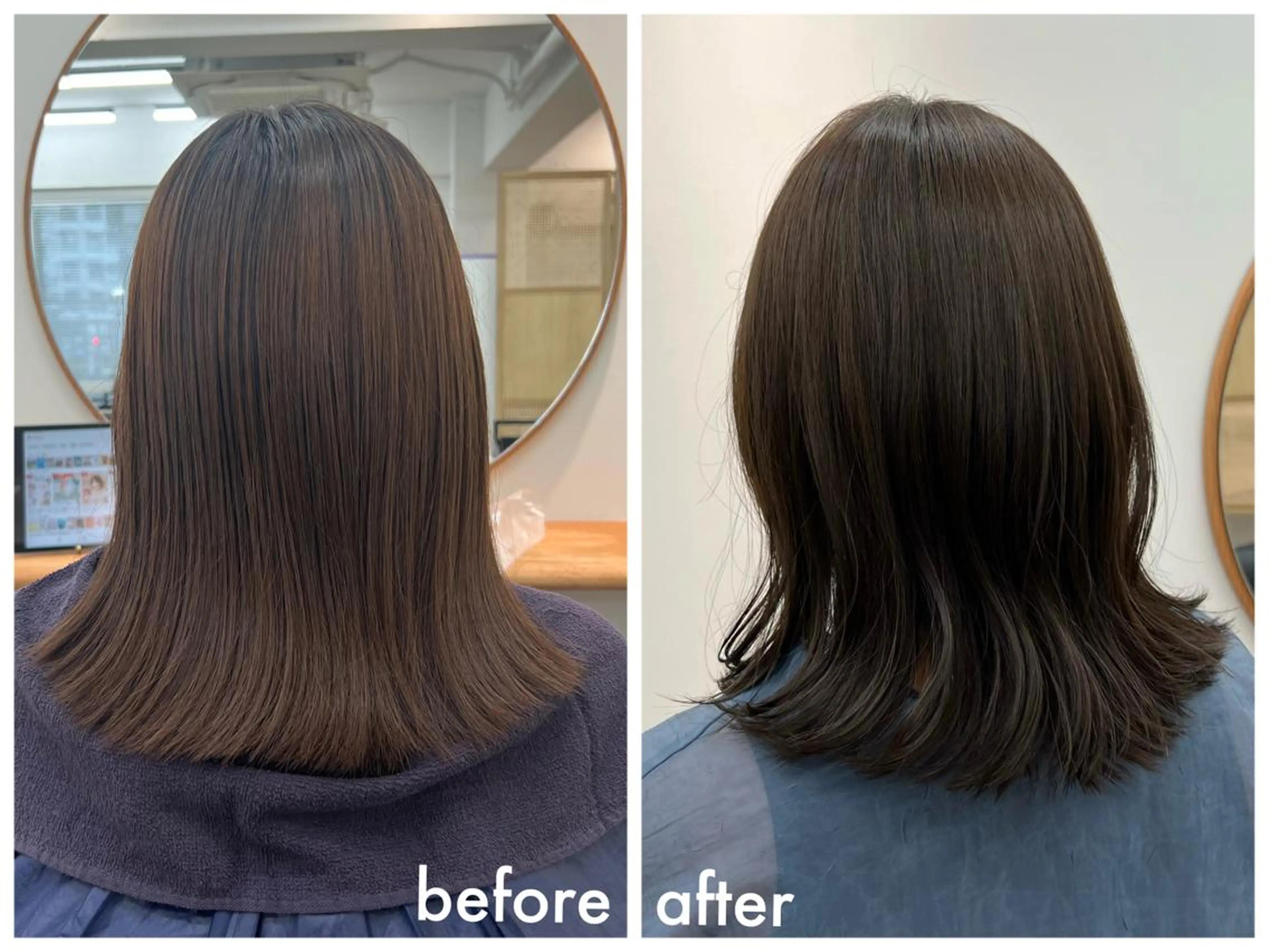 カラー aiko【艶カラー ・ミニモ年内で終了】のヘアスタイル