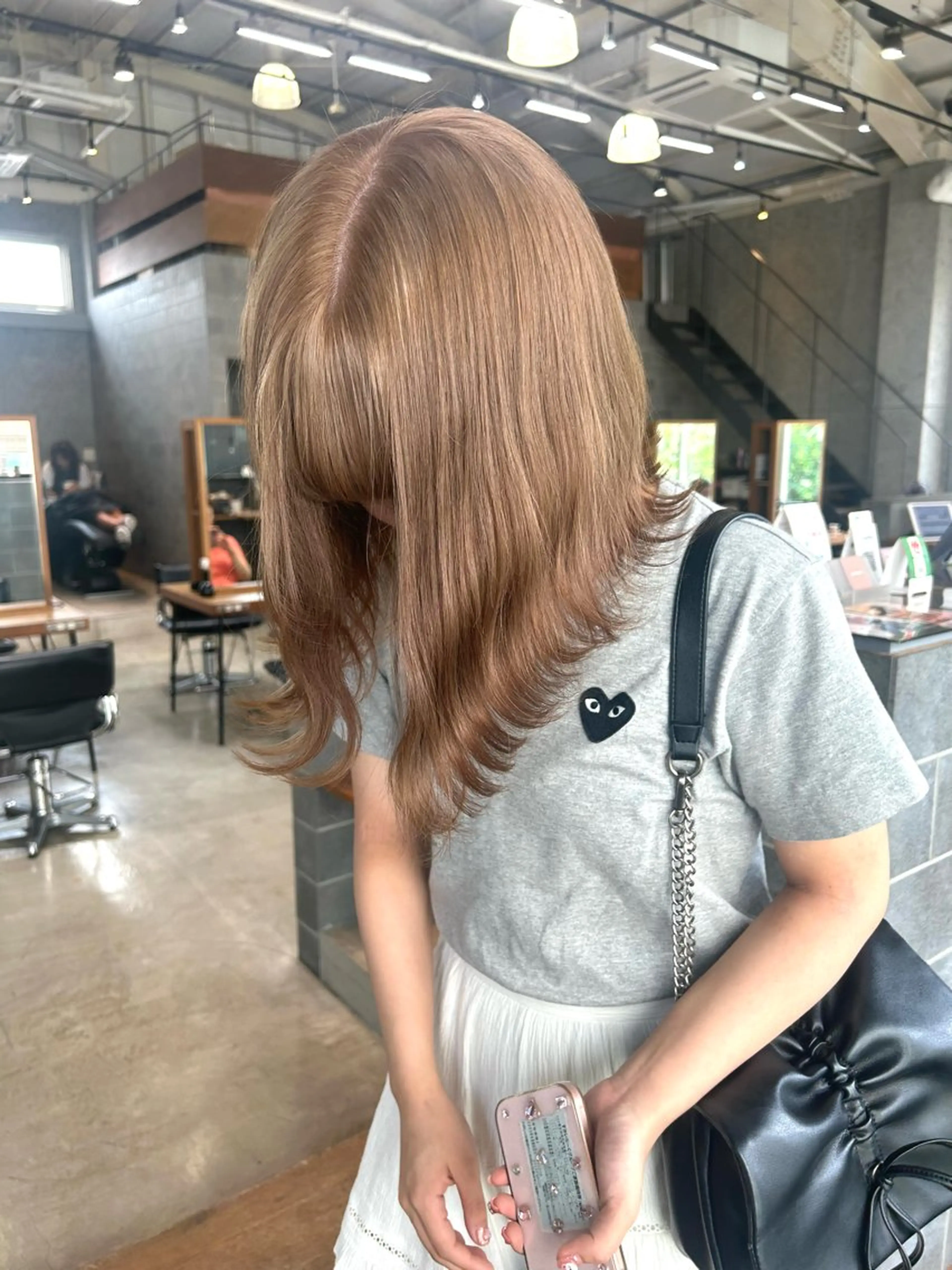カラー 🤍垢抜け♡透明感 カラーmoeka🤍のヘアスタイル