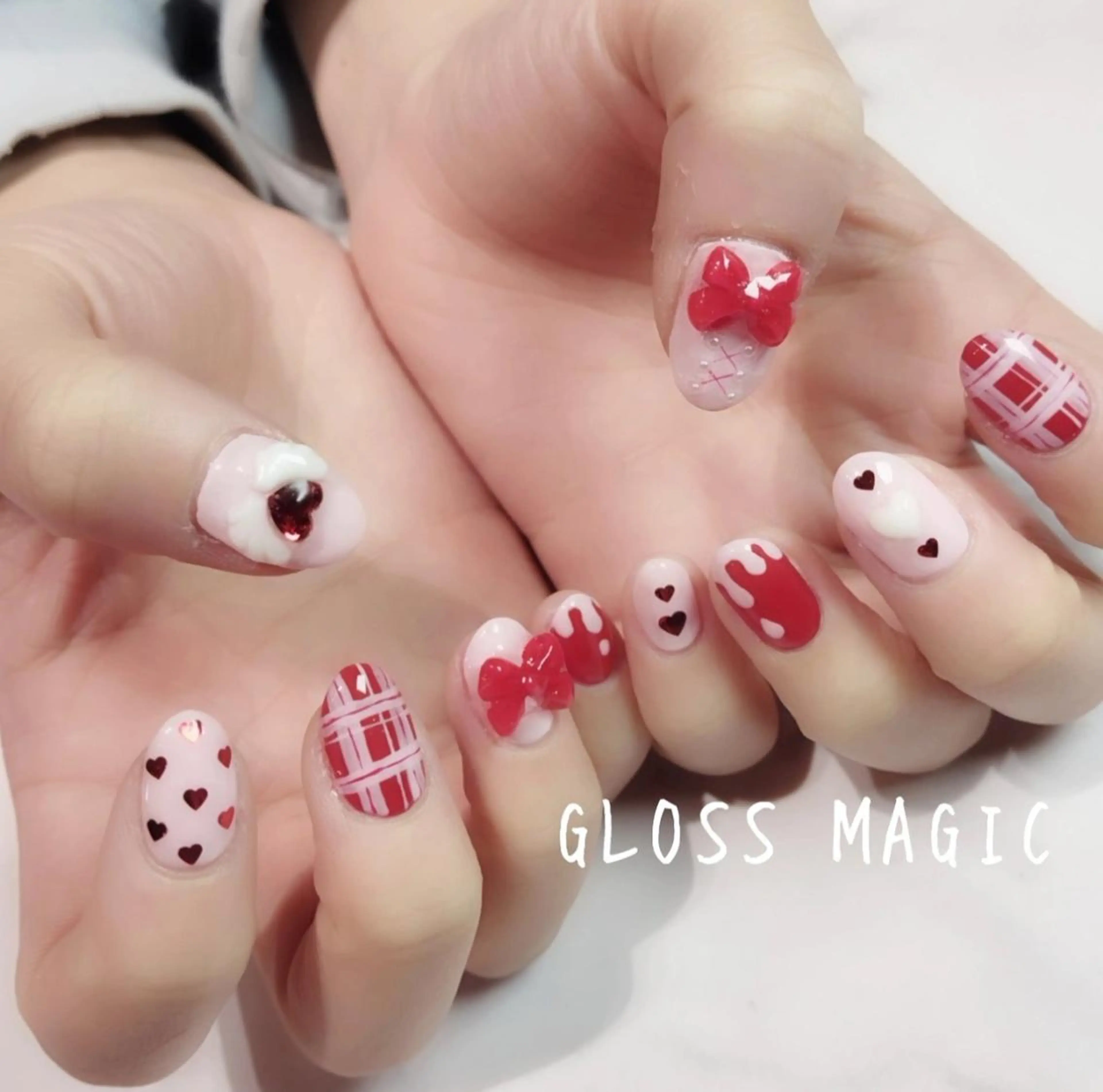 ネイル ハンドネイル あ きのネイルデザイン