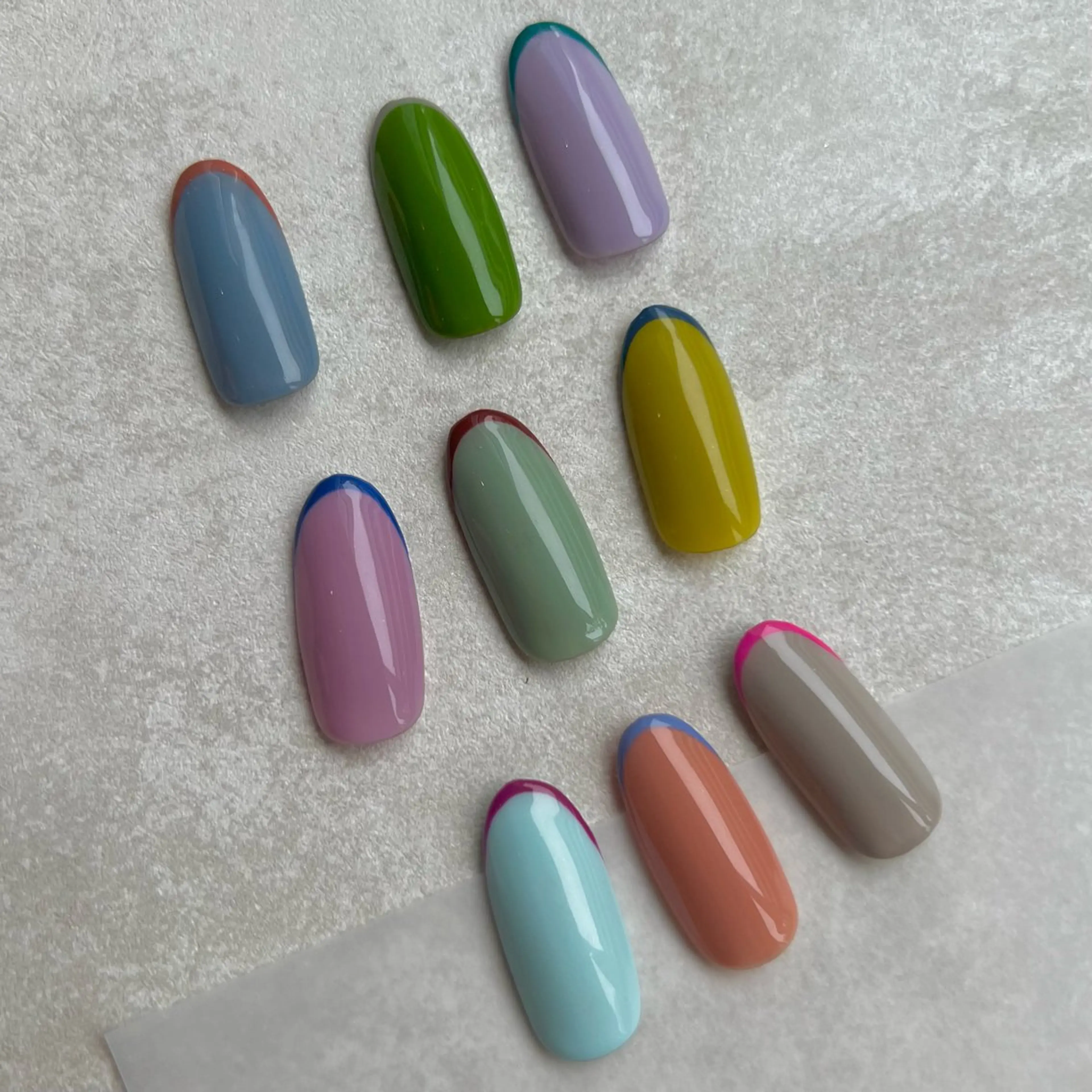 【ワンカラー＋スキニーフレンチ】オフ込の写真