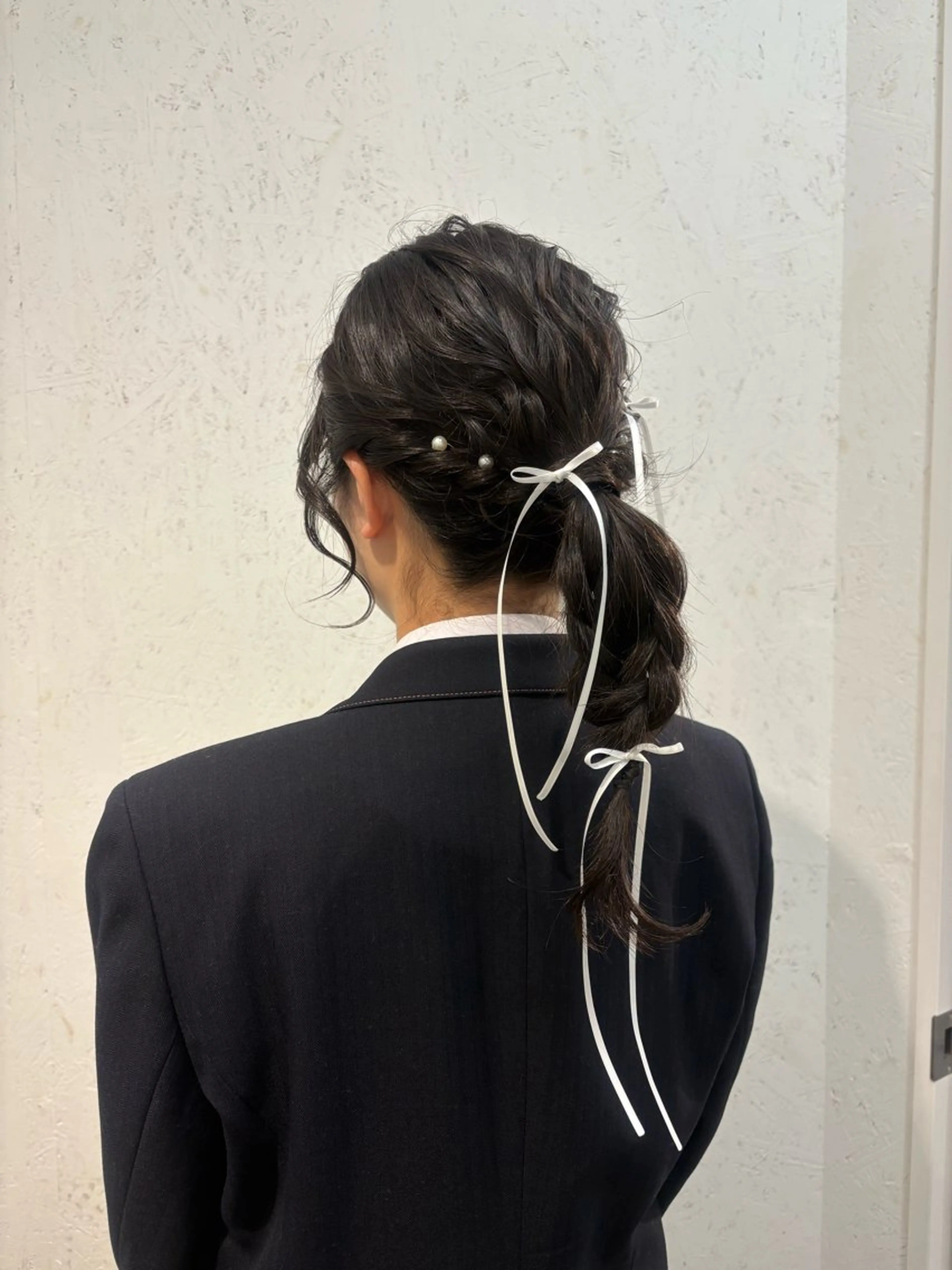 セミロング ヘアアレンジ🌸 城津唯のヘアスタイル