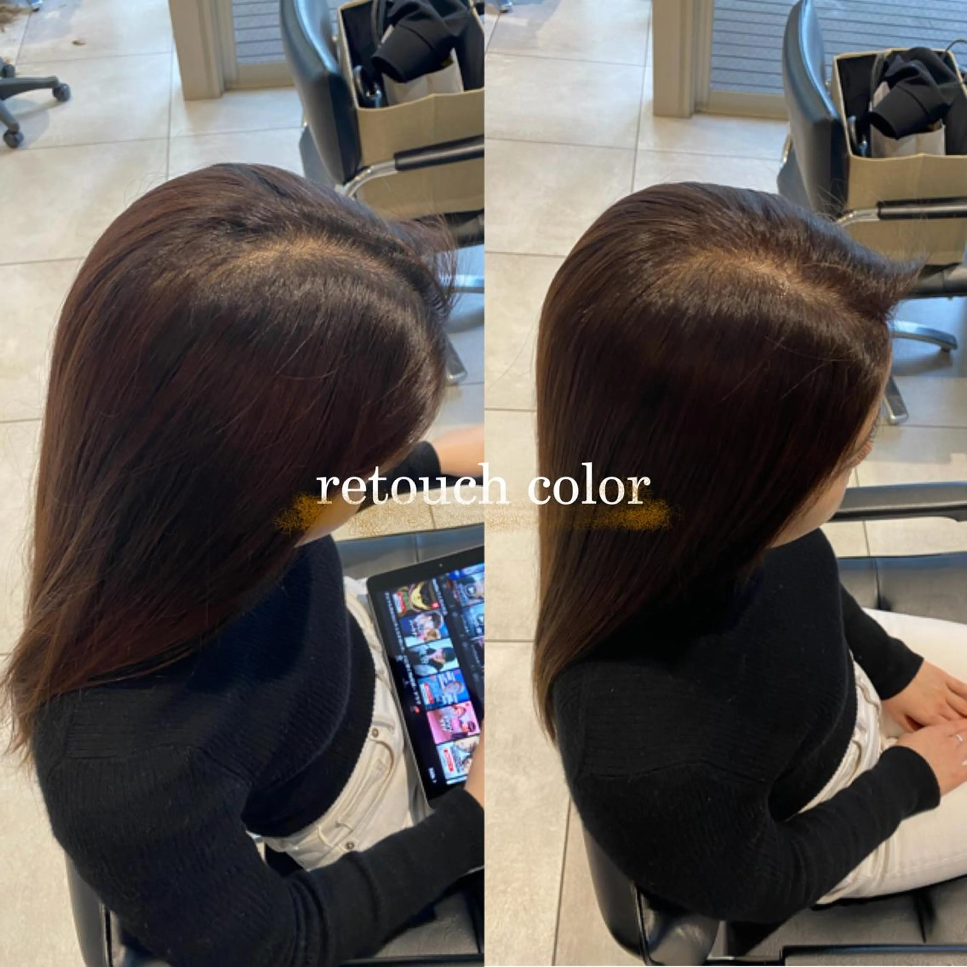 ロング カラー 梅田美容室 SPADICユヅキ♠のヘアスタイル