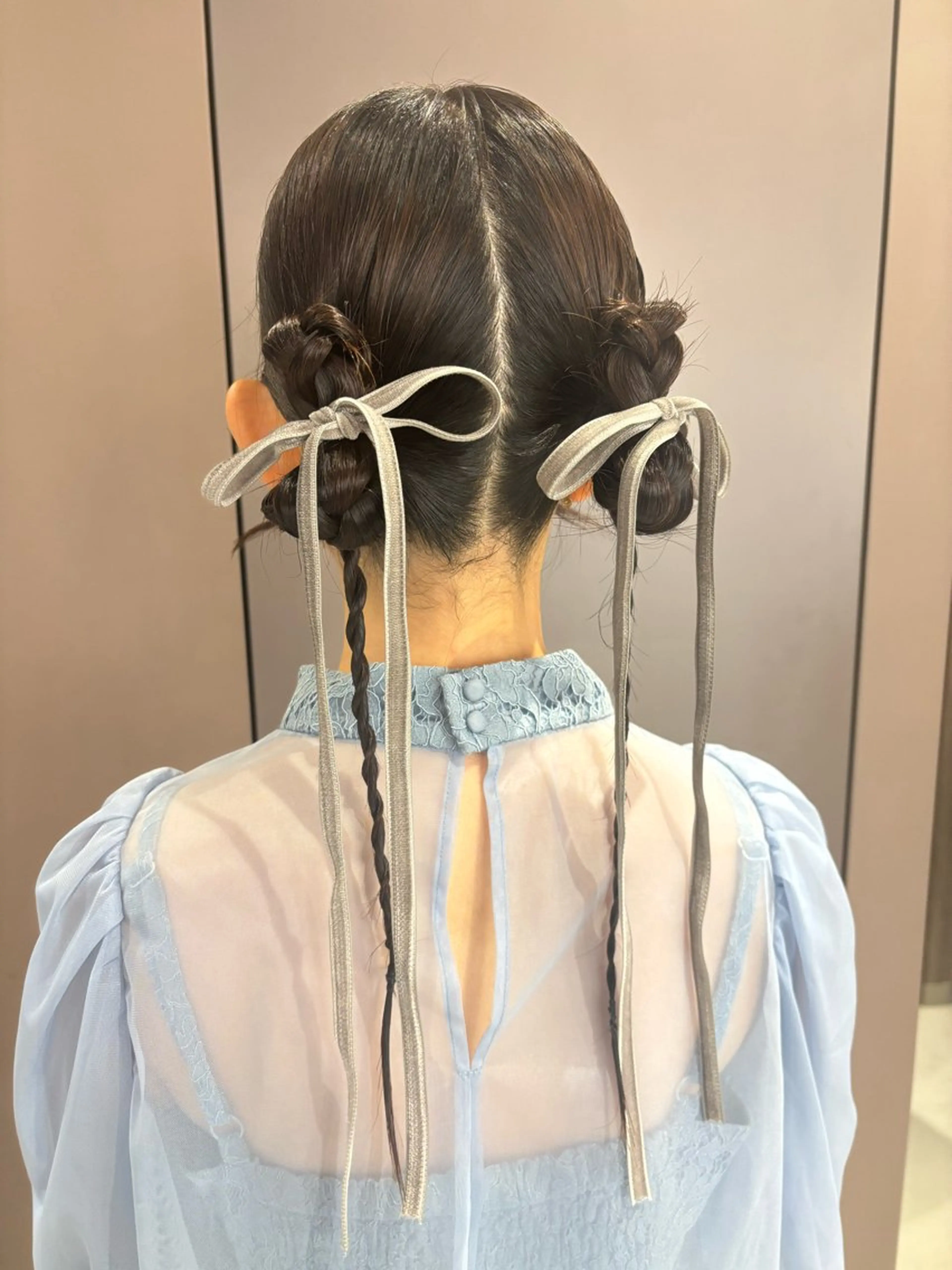 ロング ヘアアレンジ ヘアセット 🎼レイヤー/透明感 カラー/nene♬のヘアスタイル