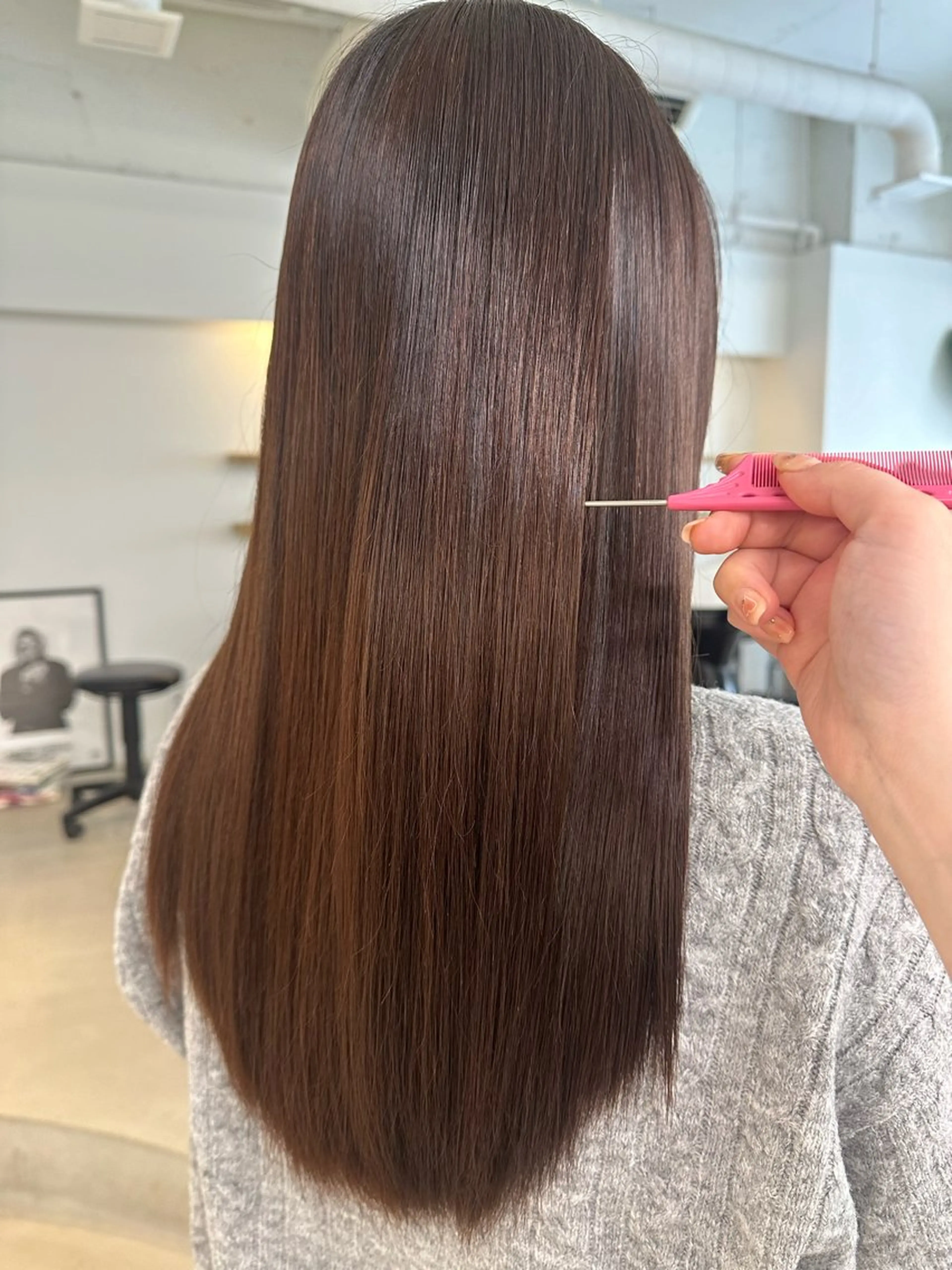 ロング 髪質改善 【sica】 nanaのヘアスタイル