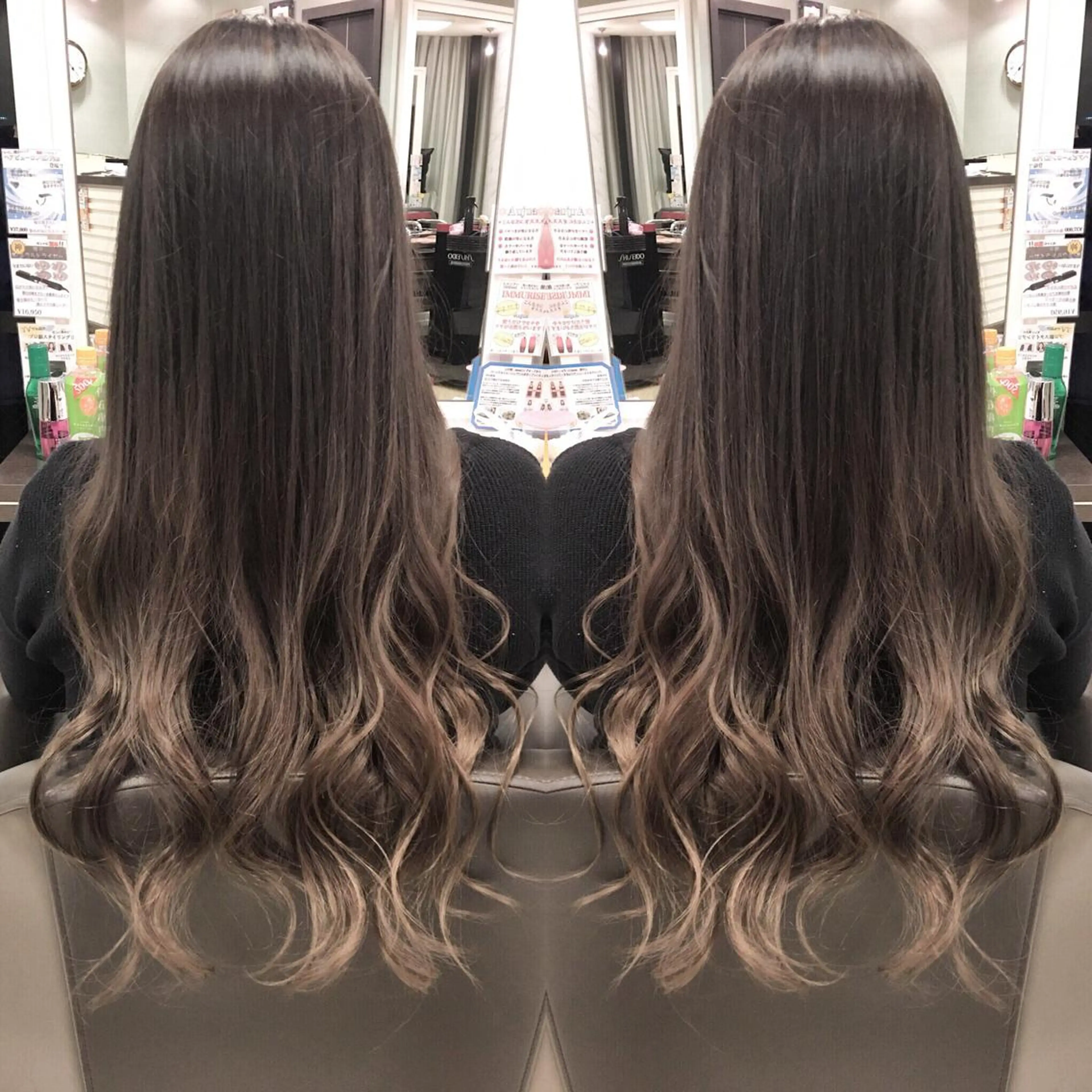 ロング カラー box  mico. mutsumiのヘアスタイル