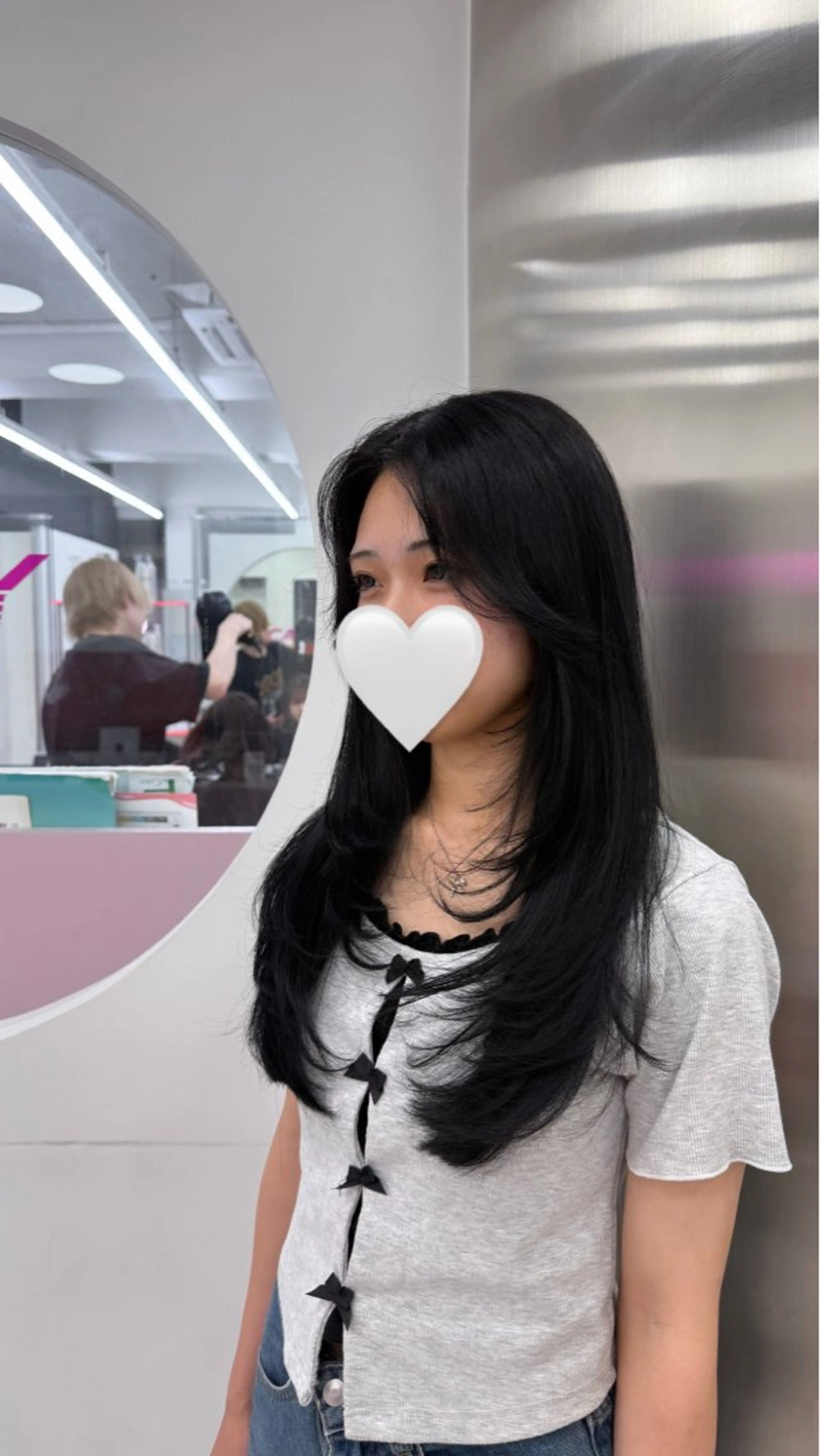 ロング カラー ヘアアレンジ レイヤーカット ヘアカラー トリートメント ヘアセット 🎀Girly艶髪カ ラー🎀Harukaのヘアスタイル