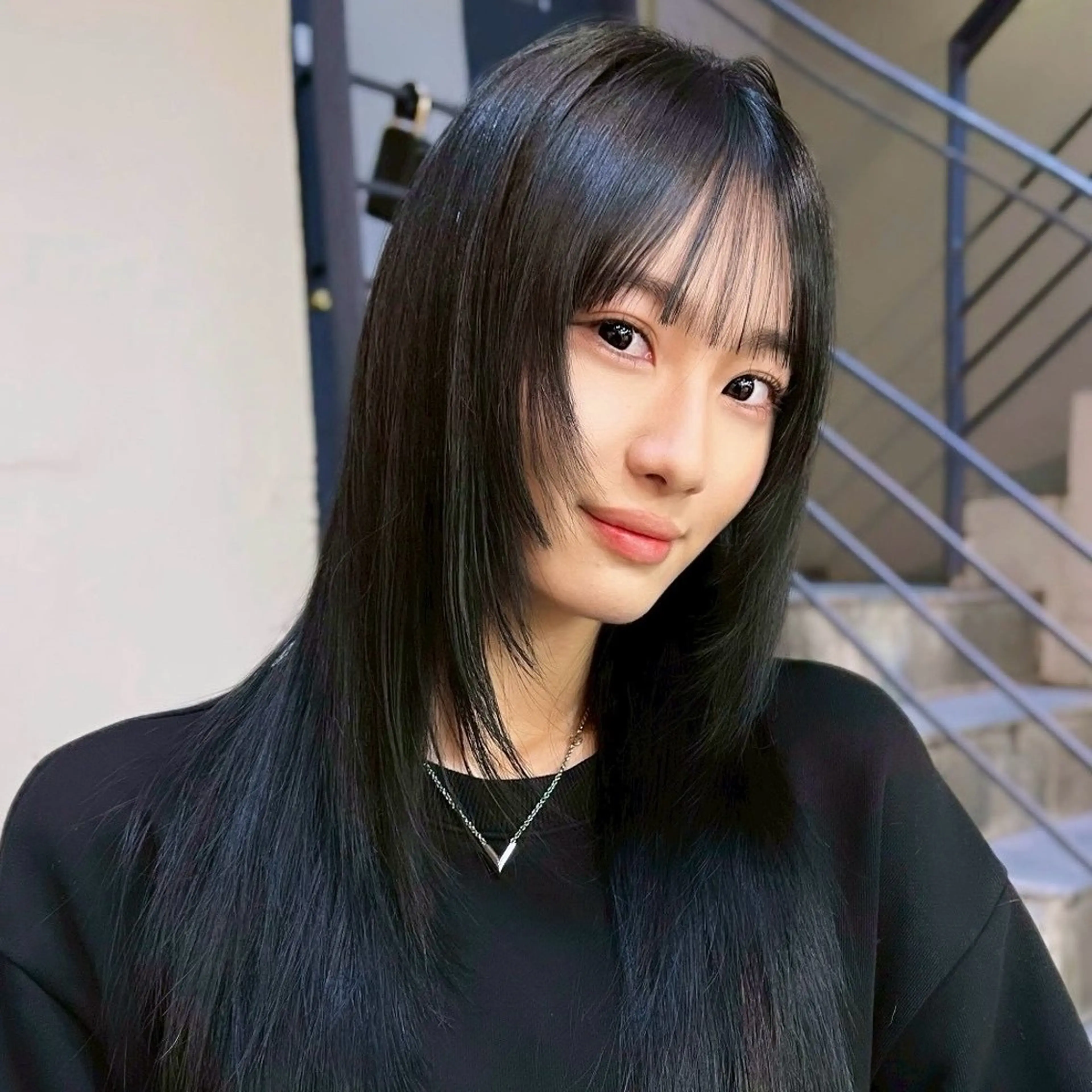 ロング ヘアカラー トリートメント ☘️Merak 🐈‍⬛Harunaのヘアスタイル