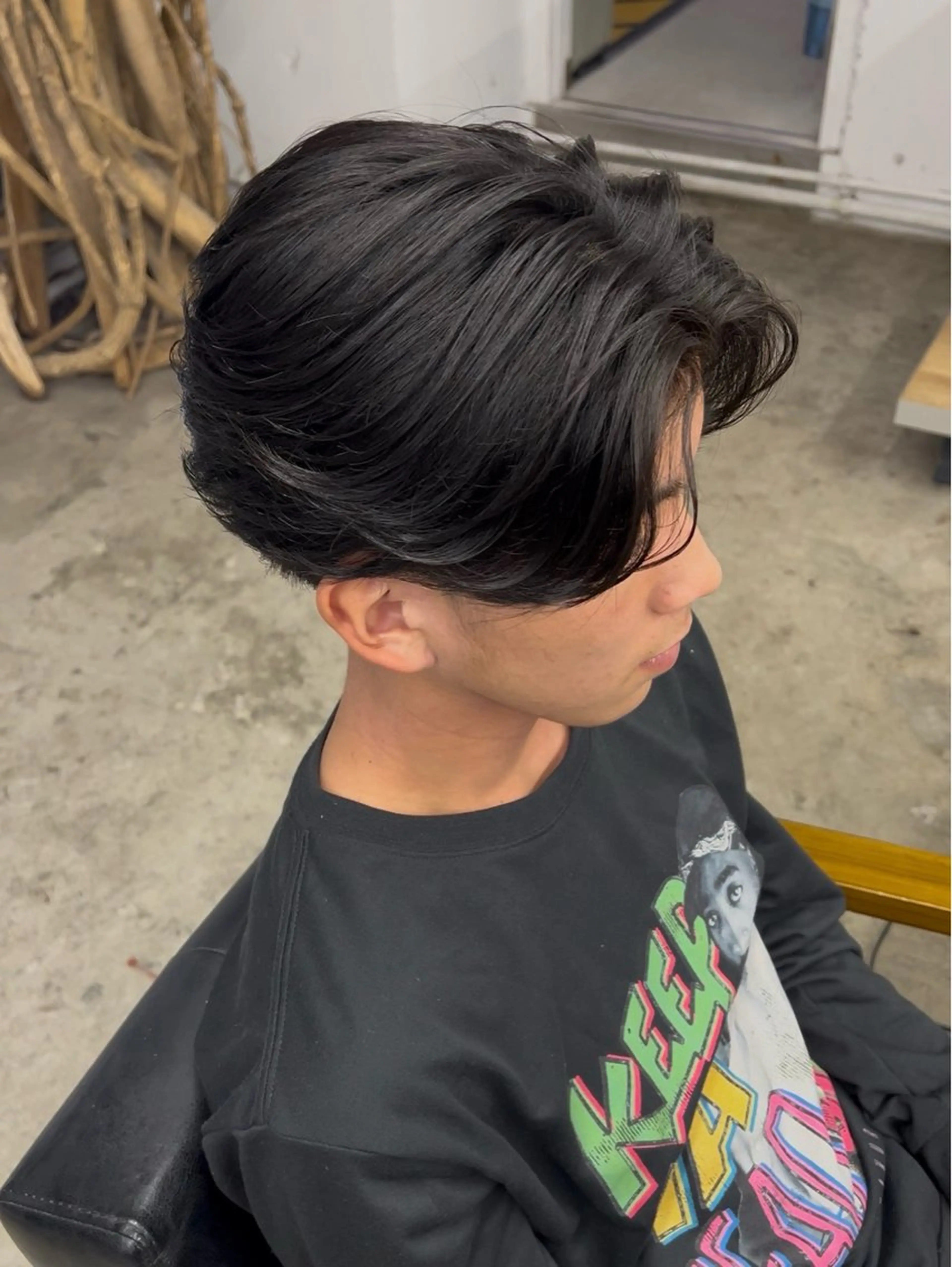 パーマ メンズ カット パーマ 【メンズ特化型 美容師】白元優真のヘアスタイル