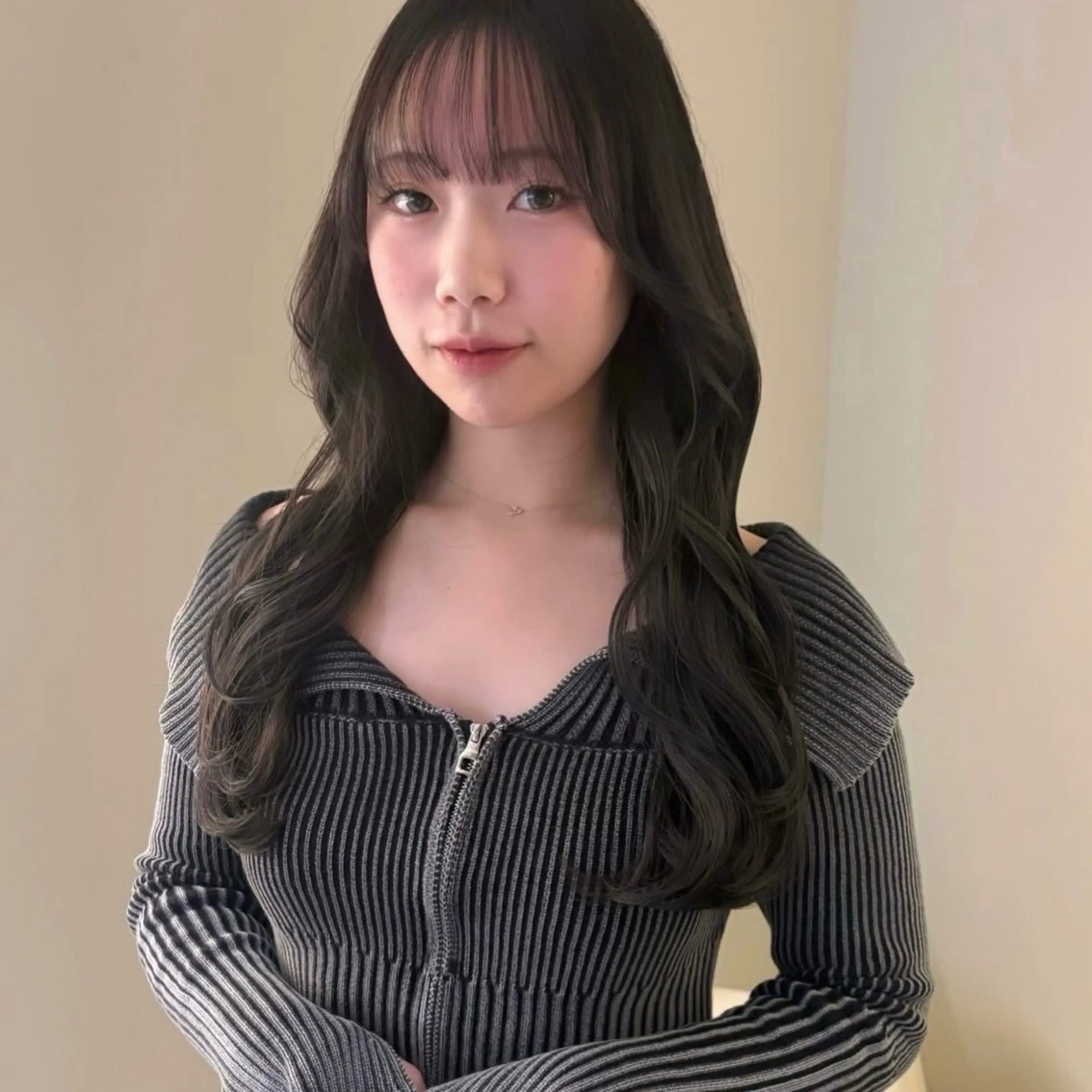 ロング カラー ヘアカラー トリートメント hana/艶髪 /透明感カラー🪞のヘアスタイル