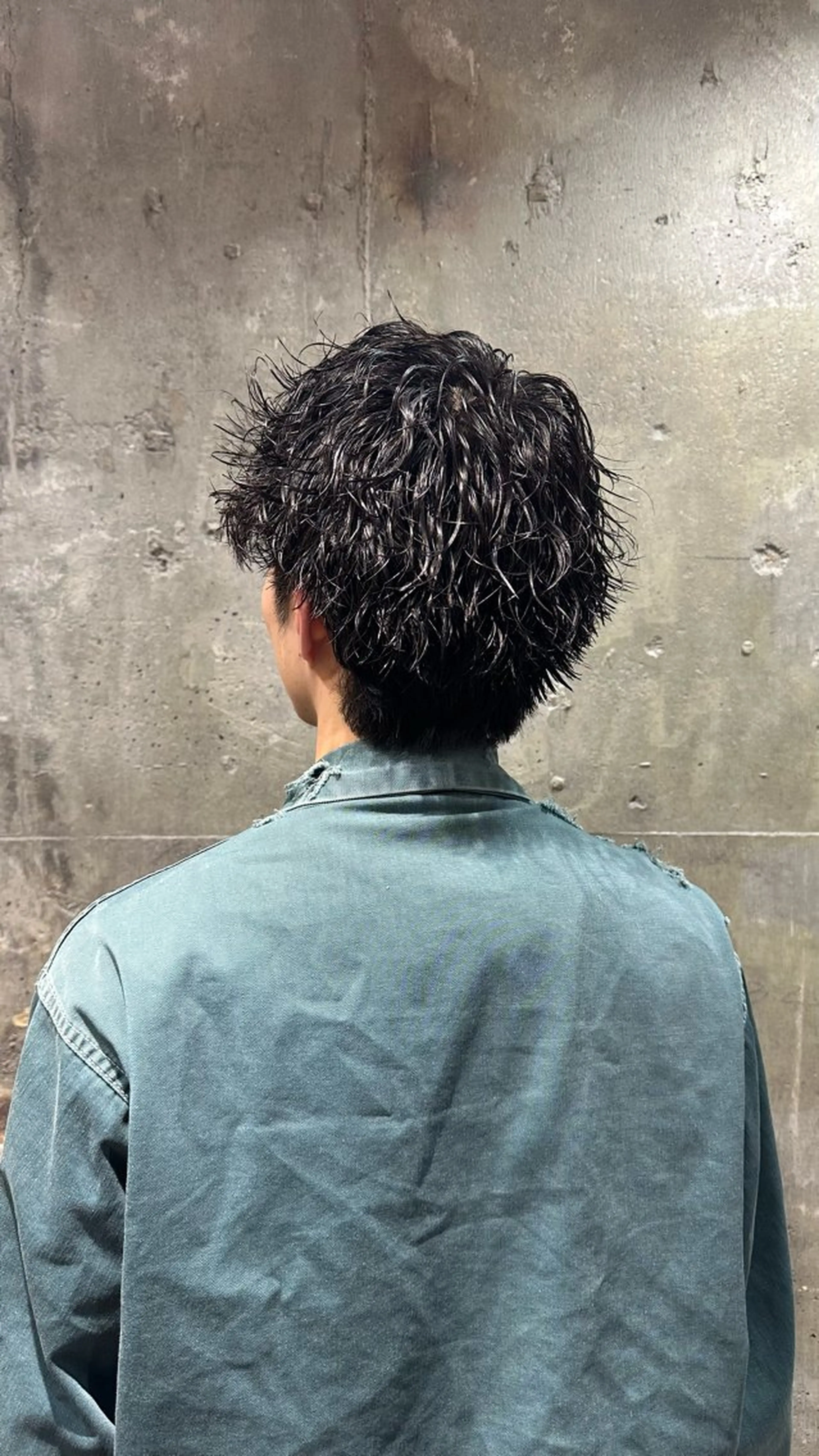 ショート パーマ メンズ メンズパーマ ツイストスパイラルパーマ スパイラルパーマ メンズ専門 Ryukiのヘアスタイル