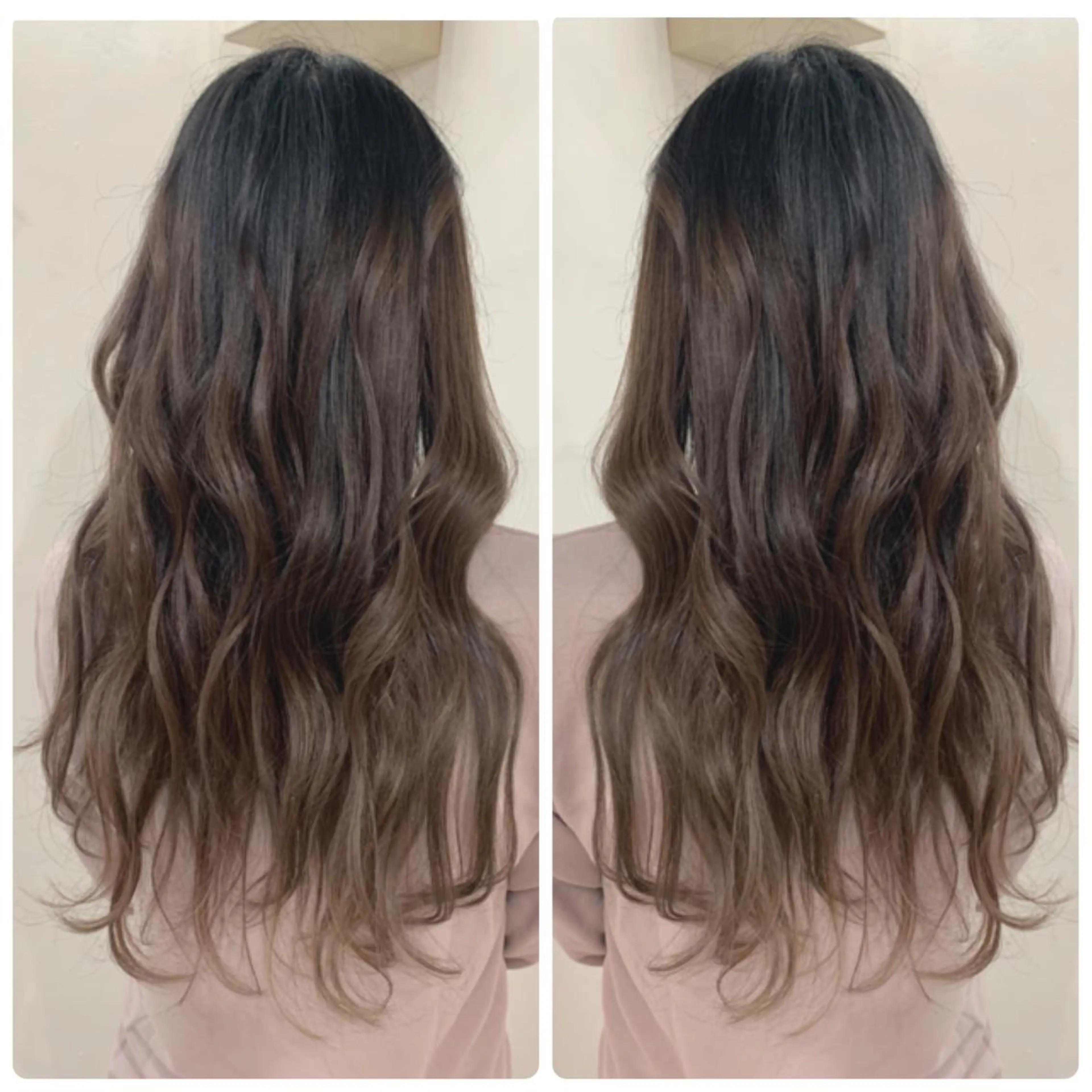 ロング カラー カット ヘアカラー トリートメント 京都大人女性ショート 徒歩1分/秋山のヘアスタイル