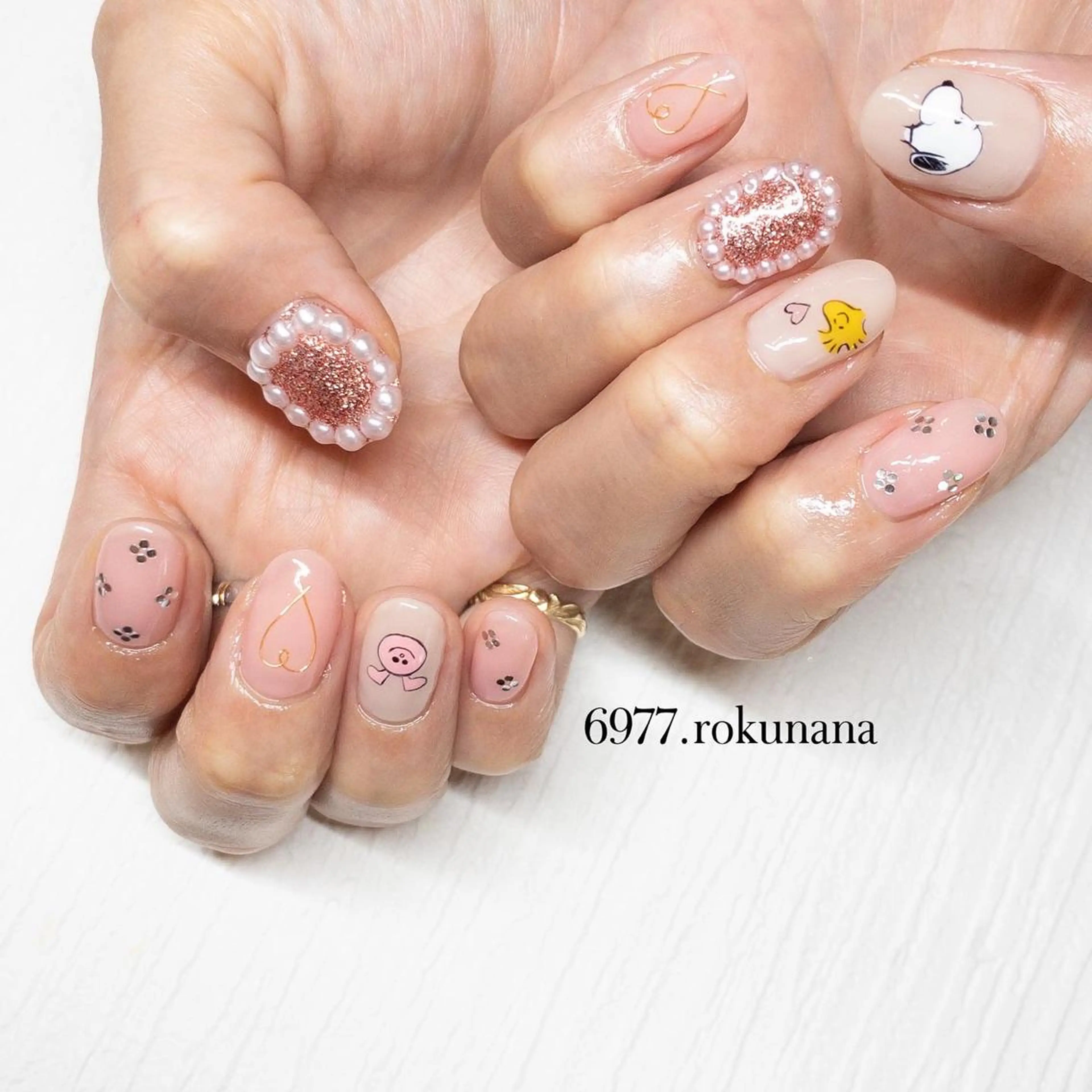 ネイル ハンドネイル rokunana 佐野のネイルデザイン