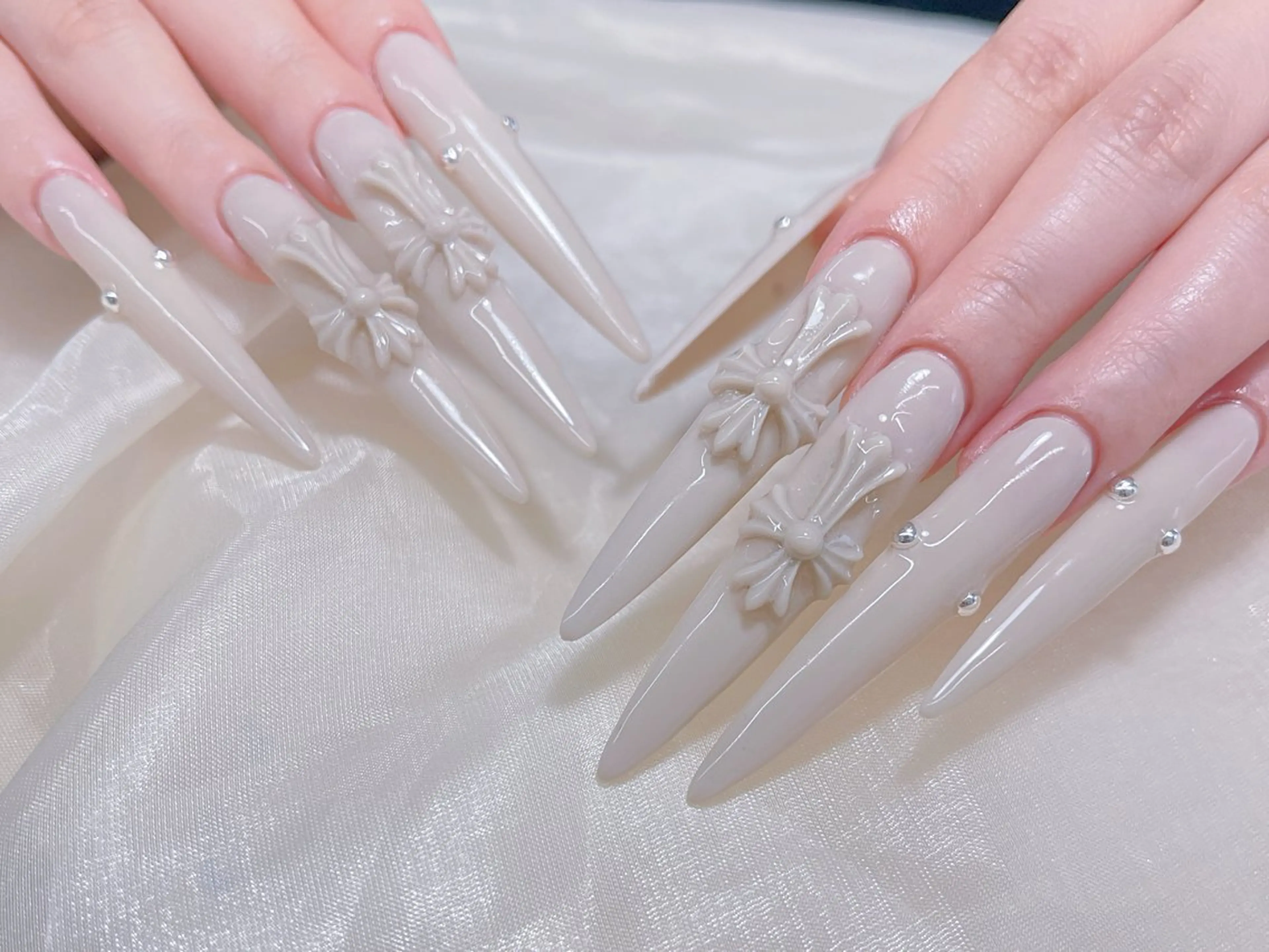 ネイル 🎀ネイルサロン エクラYUI🎀のネイルデザイン