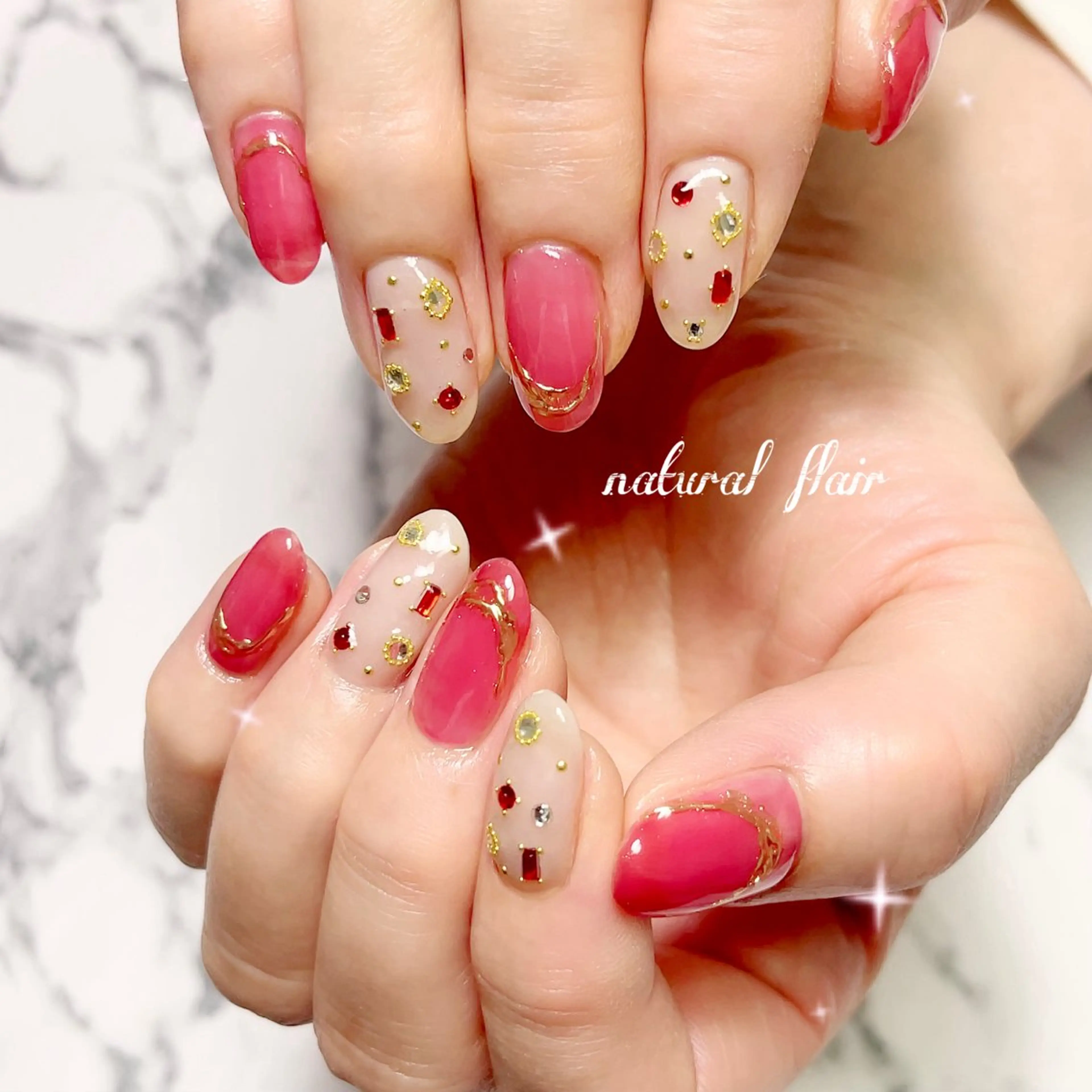 ネイル natural flairのネイルデザイン