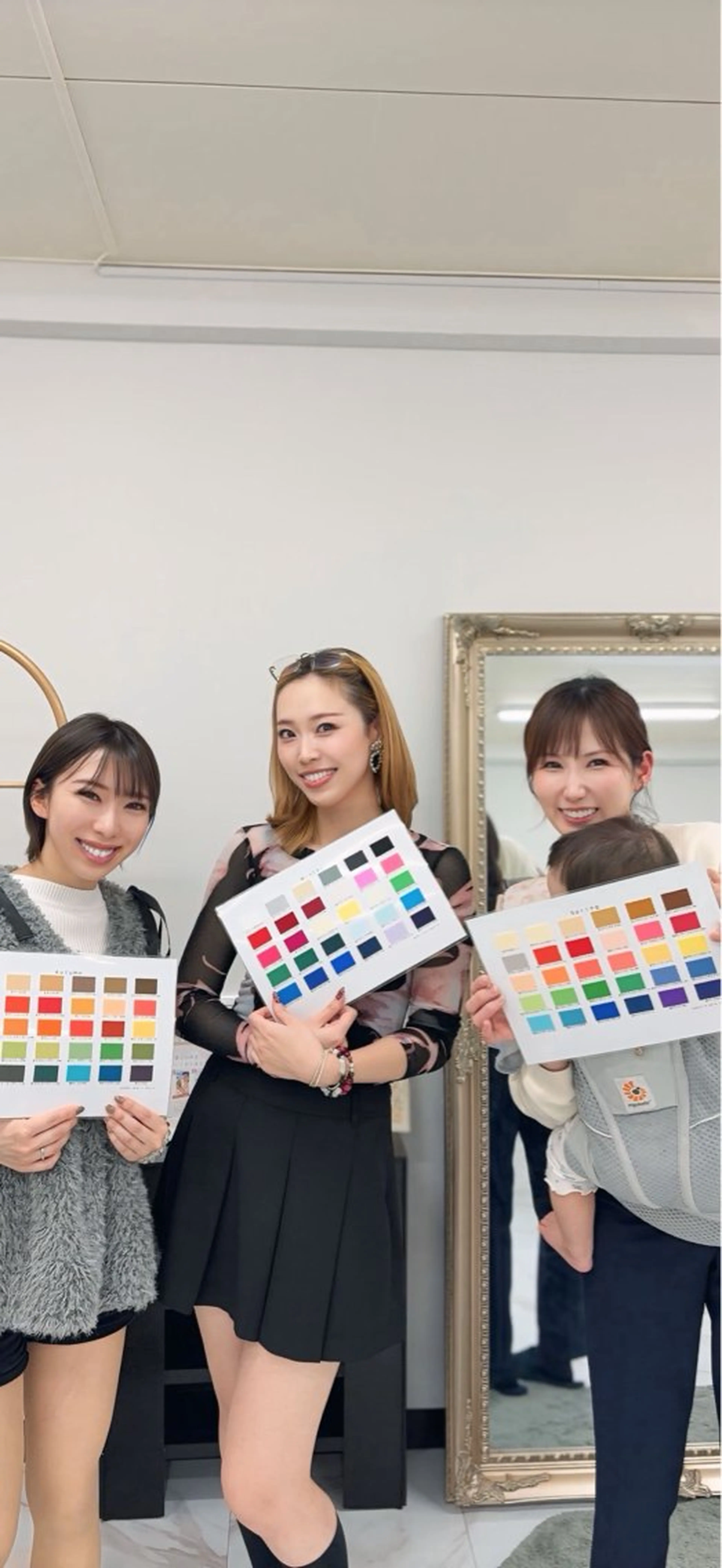 スタッフMoka限定モニターメニュー❤️12トーン細分化パーソナルカラー(1st.2nd.ベストカラー)+骨格診断🌷の写真