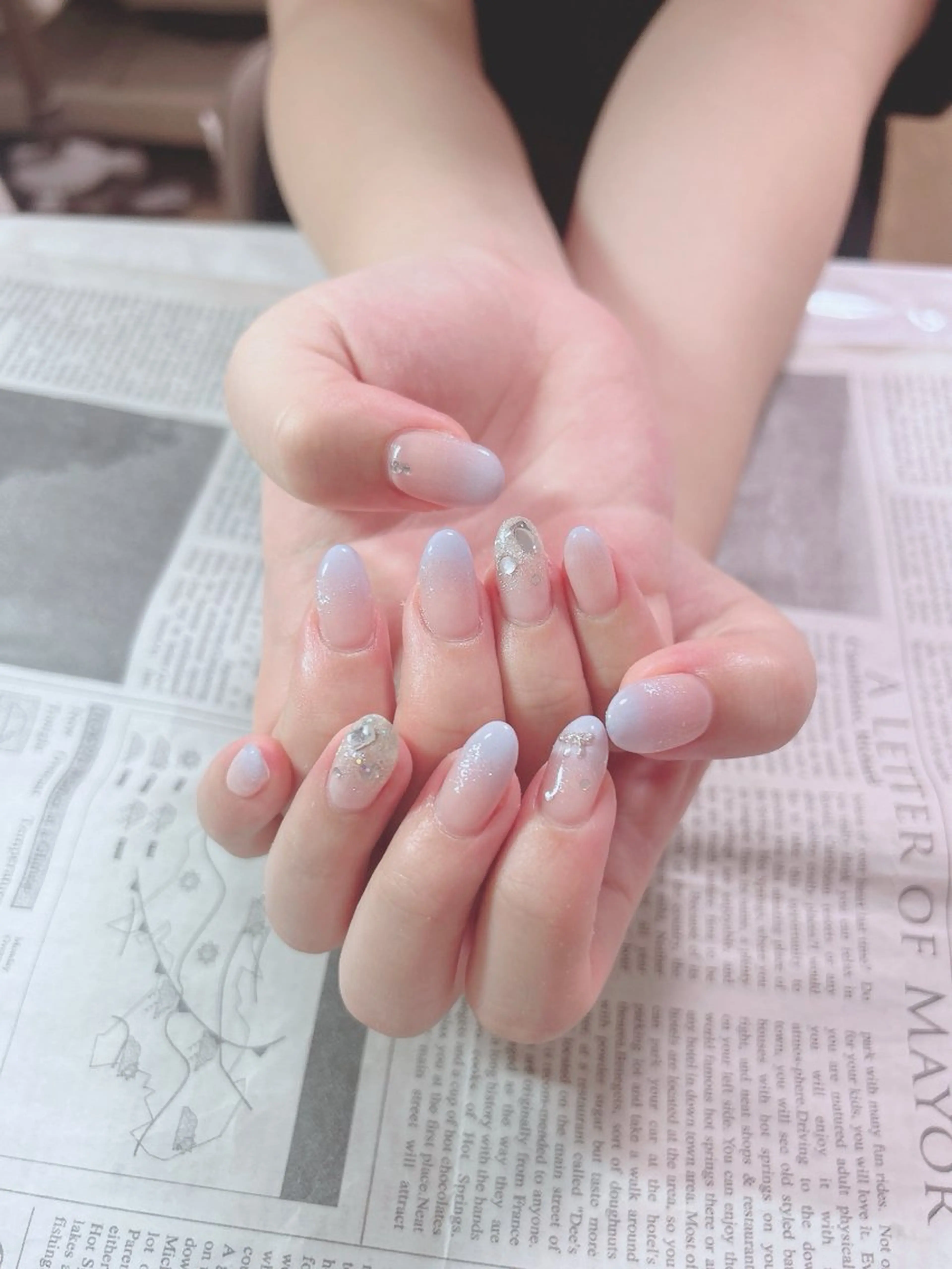 ネイル ハンドネイル ハンドケア 森山 舞のネイルデザイン