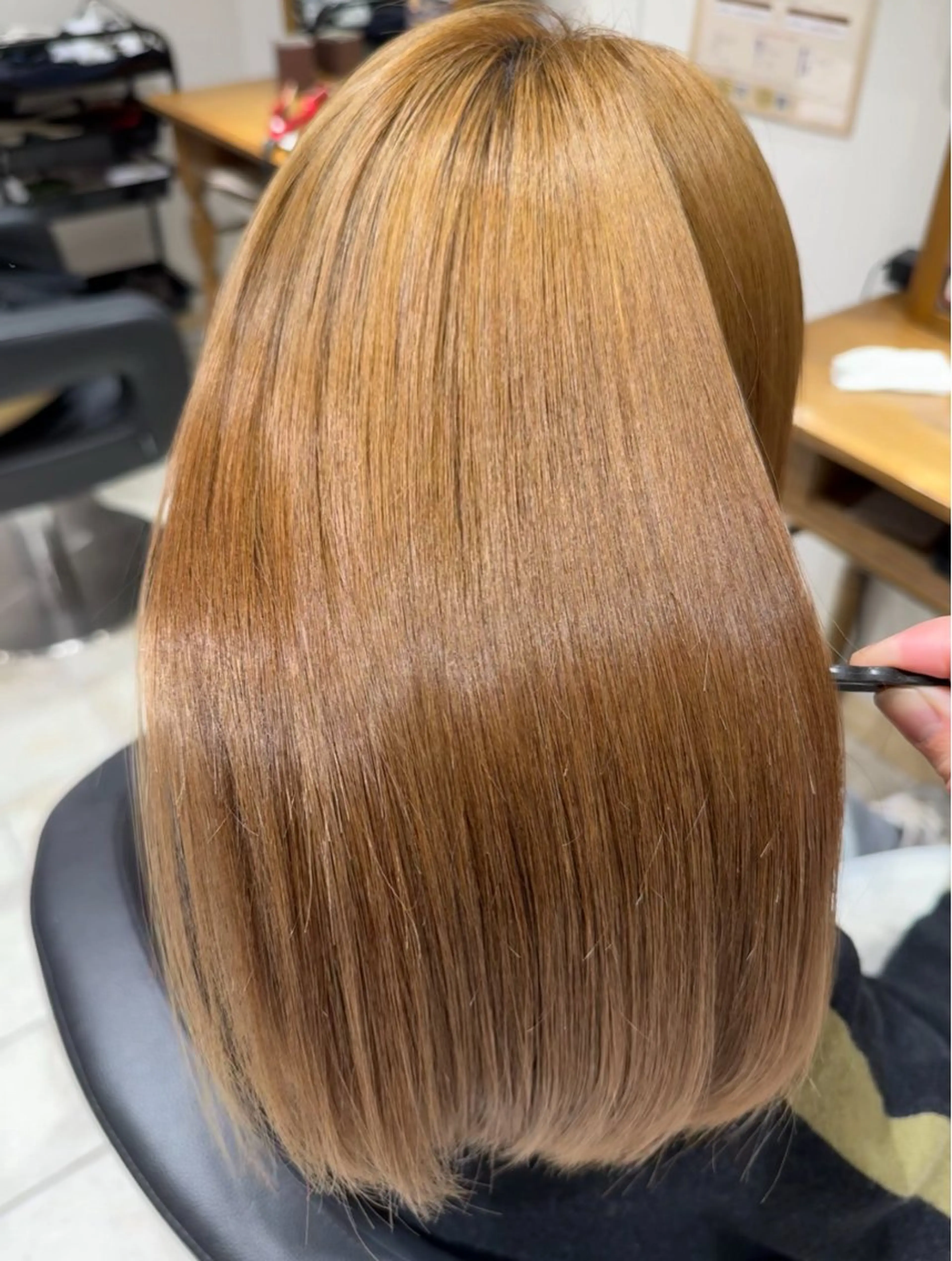 セミロング 🫧髪質改善/韓国 ヘアryusei🫧のヘアスタイル