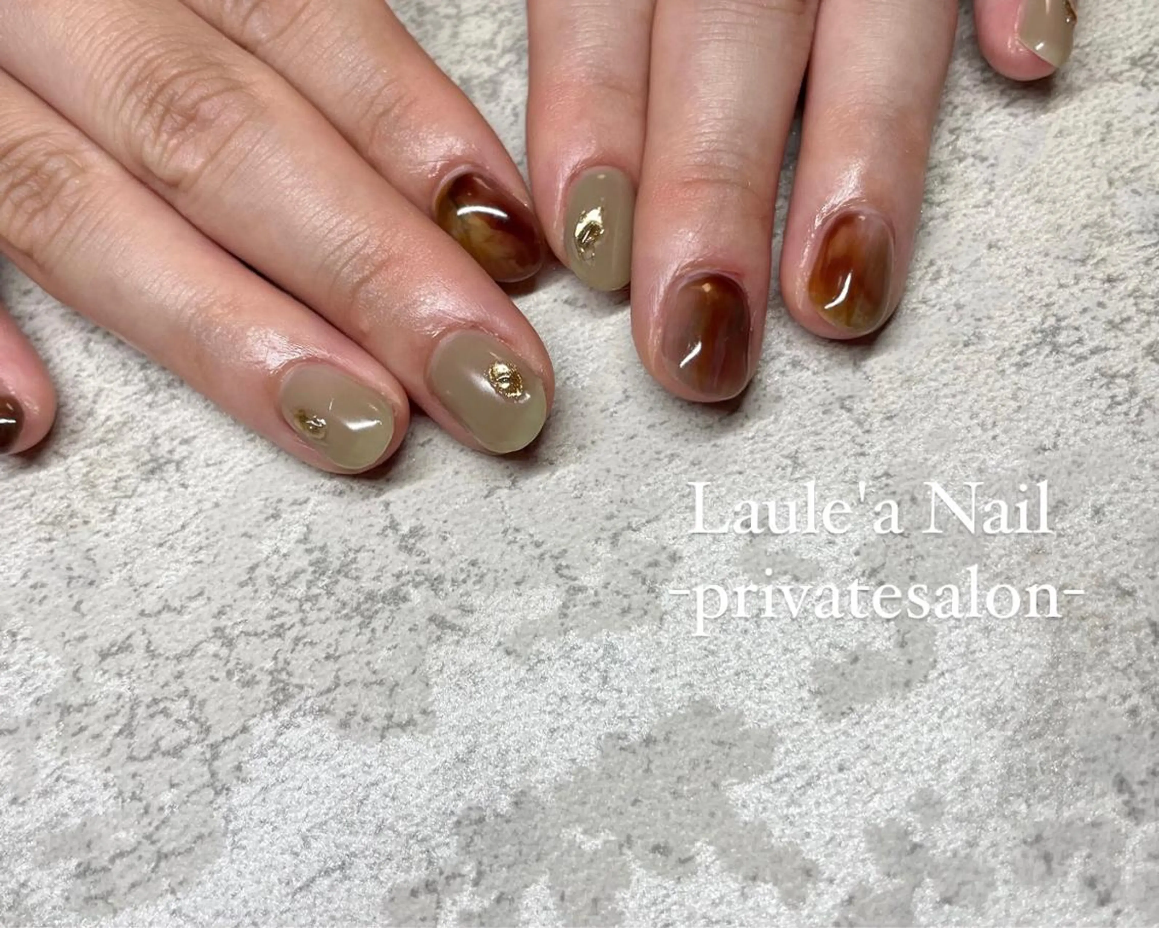 ミディアム ReAnc レアンシのネイルデザイン