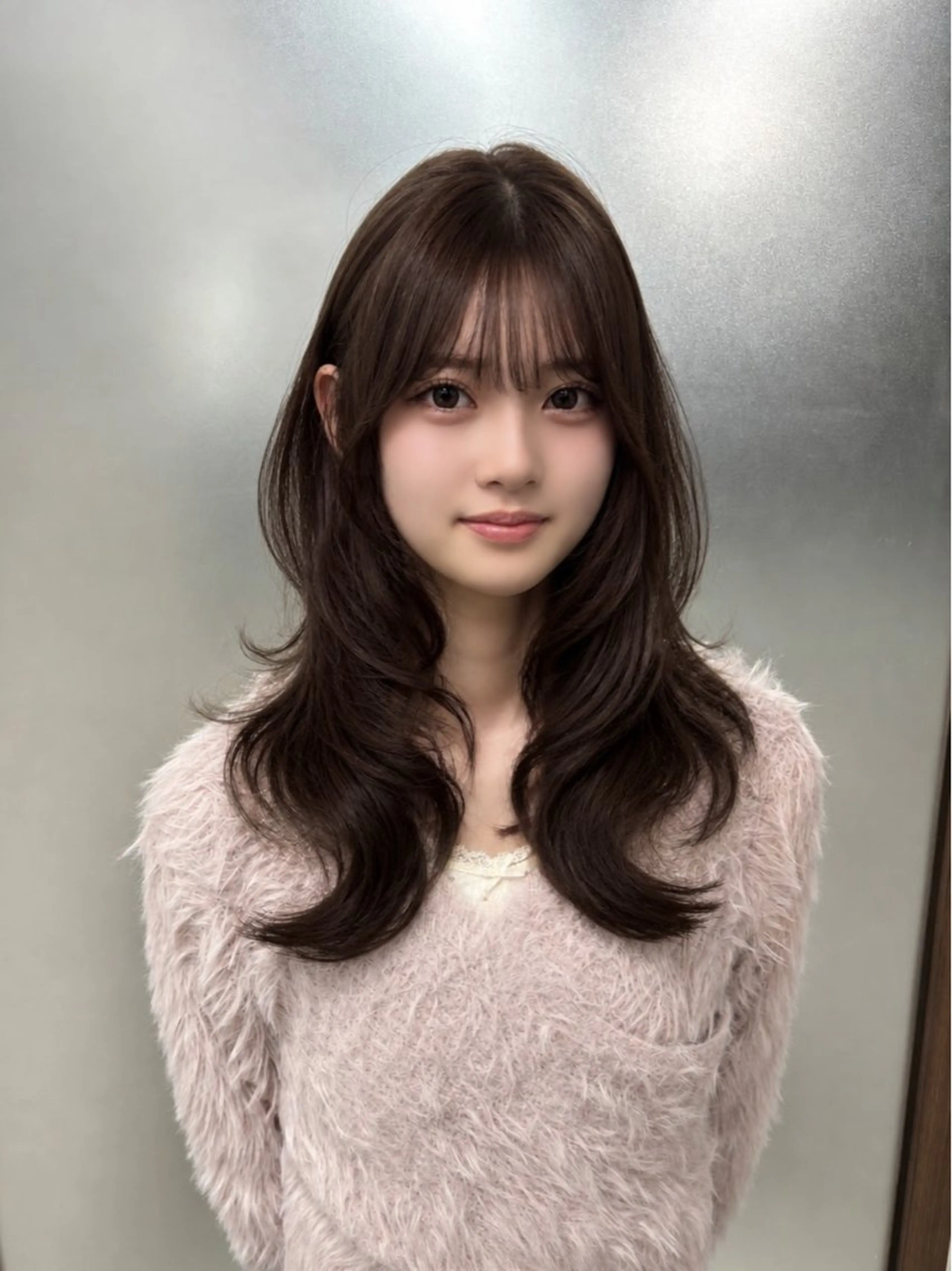 カラー カット ヘアカラー トリートメント 🎀透明感カラー/ 博多美容室ゆうあ🎀のヘアスタイル