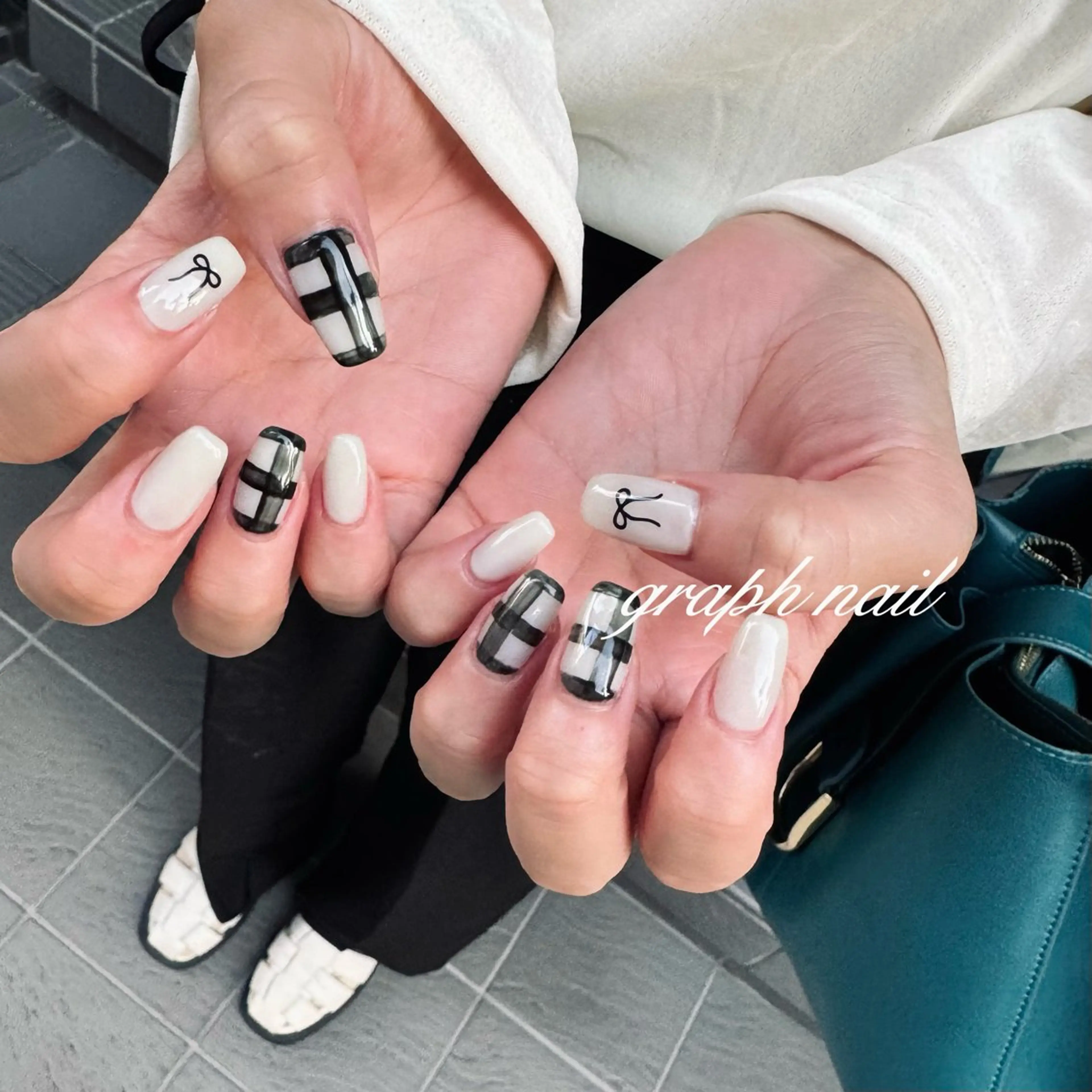 ネイル graphnail‪ ‪‪❤︎‬manaのネイルデザイン