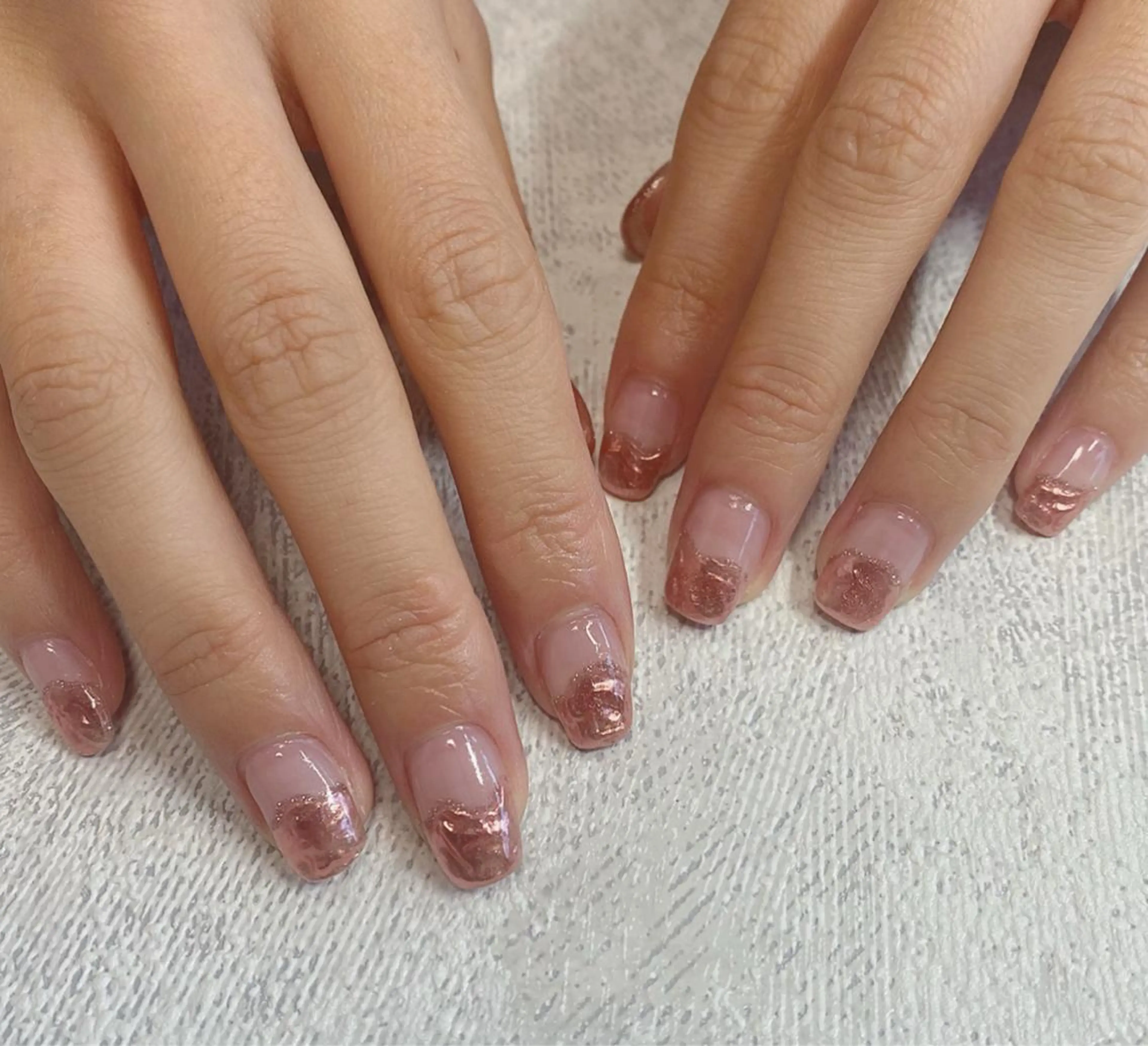 ネイル ニュアンスネイル 𝑺 𝒏𝒂𝒊𝒍✳︎のネイルデザイン