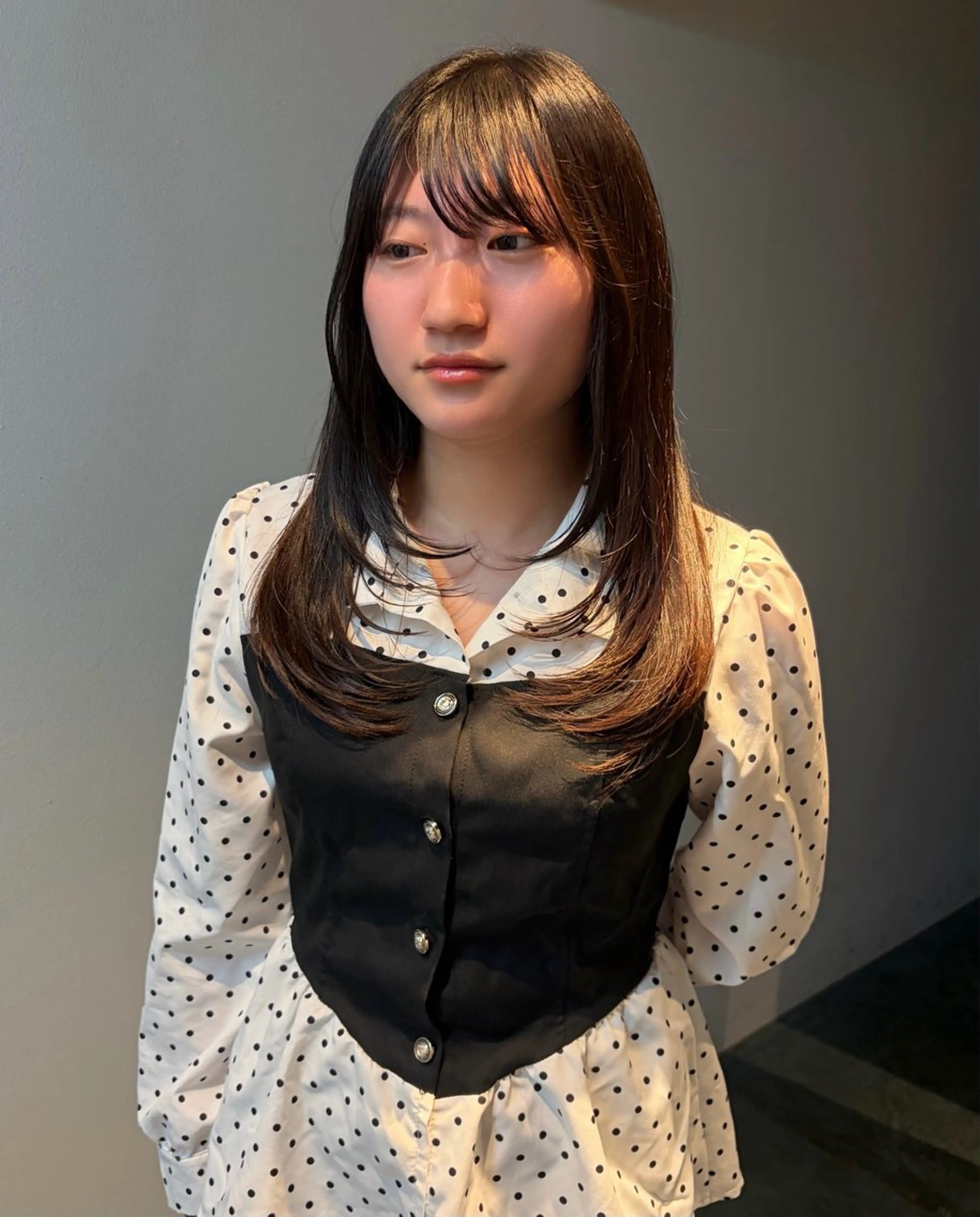ロング カット 三浦 ふたばのヘアスタイル