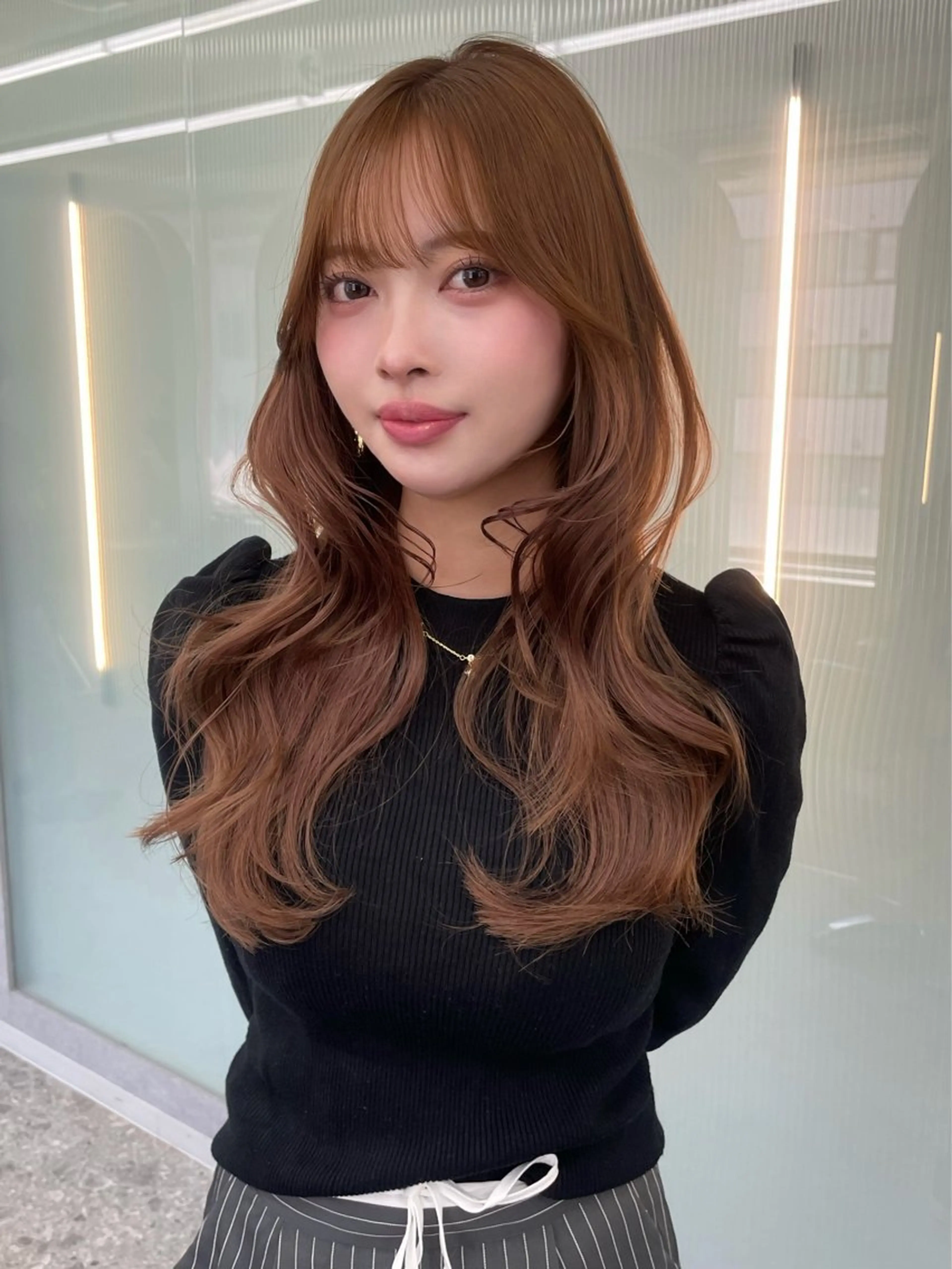 セミロング 髙杉 心のヘアスタイル