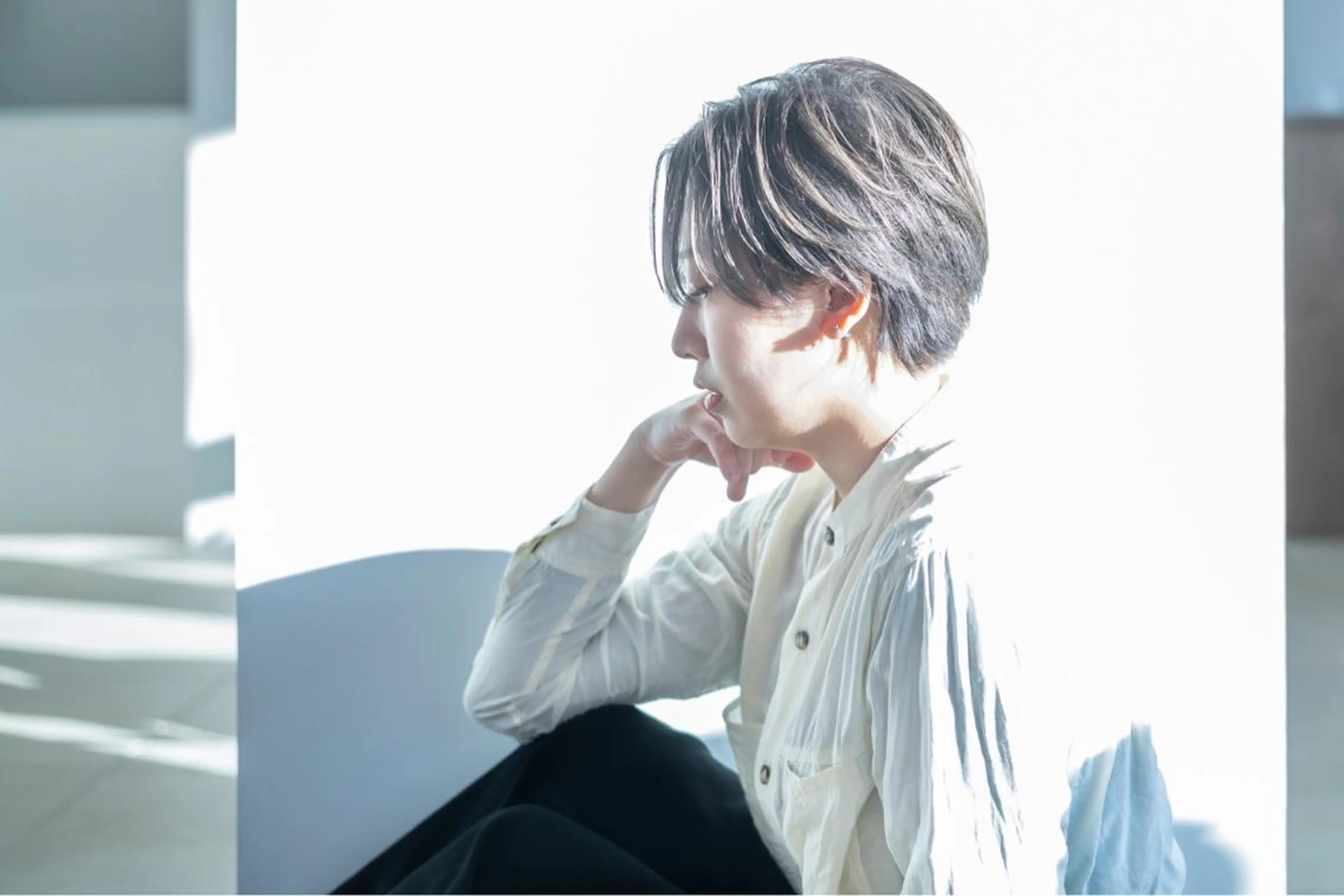 ショート カラー カット ヘアカラー 山本 尚輝のヘアスタイル