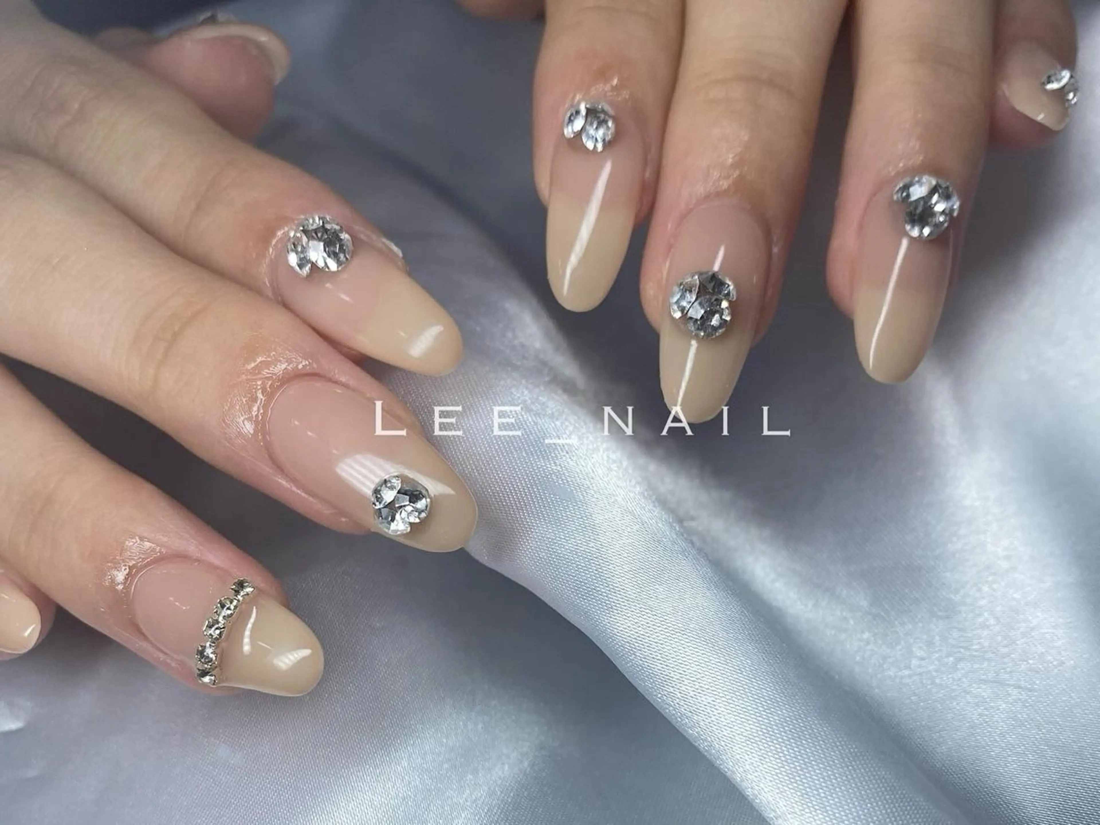 ネイル ワンホンネイル ハンドネイル Lee_ nailのネイルデザイン