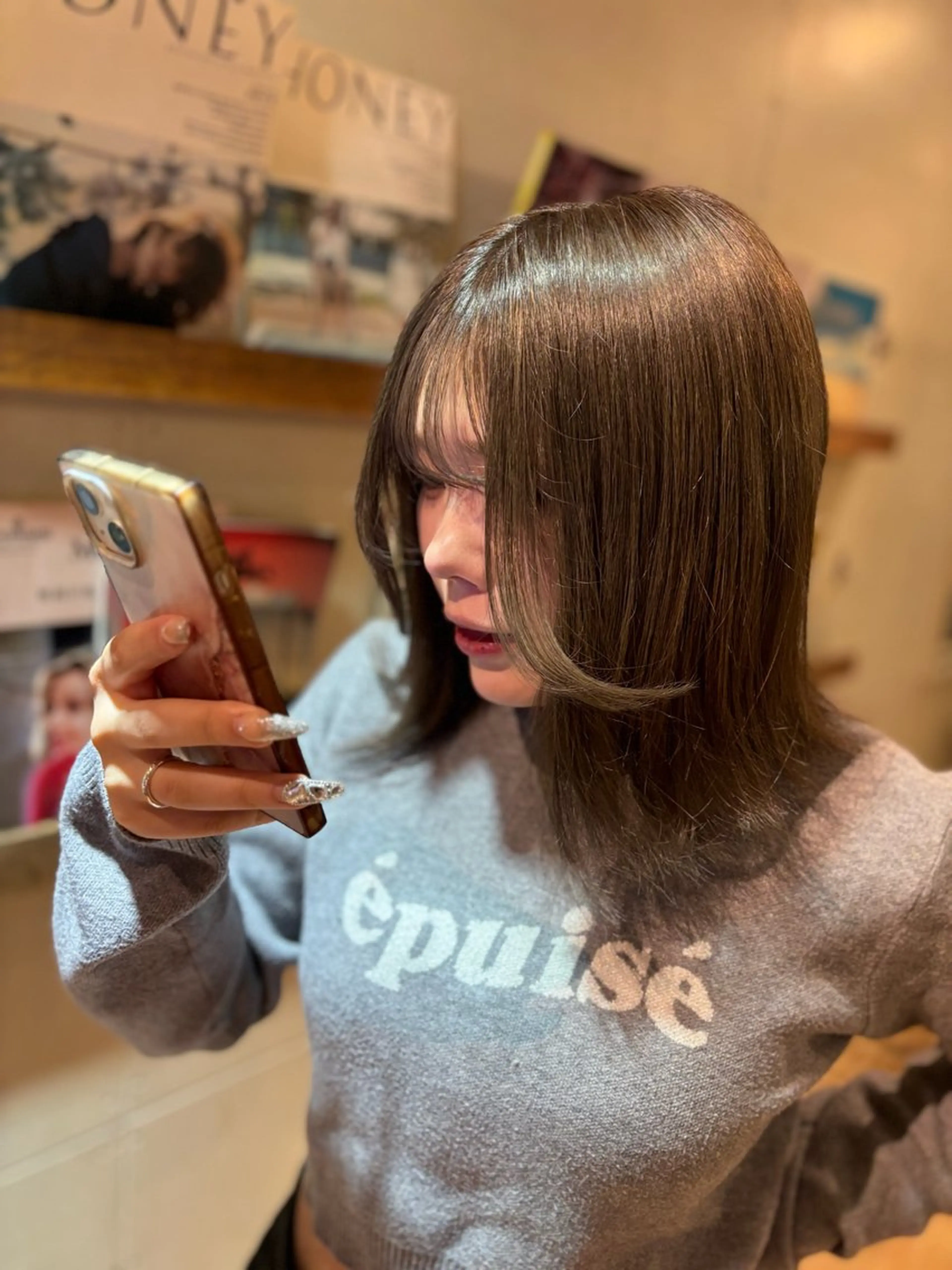 カラー ベージュカラー ヘアカラー ヒロキ/メンズカット ・カラーモデル募集中のヘアスタイル