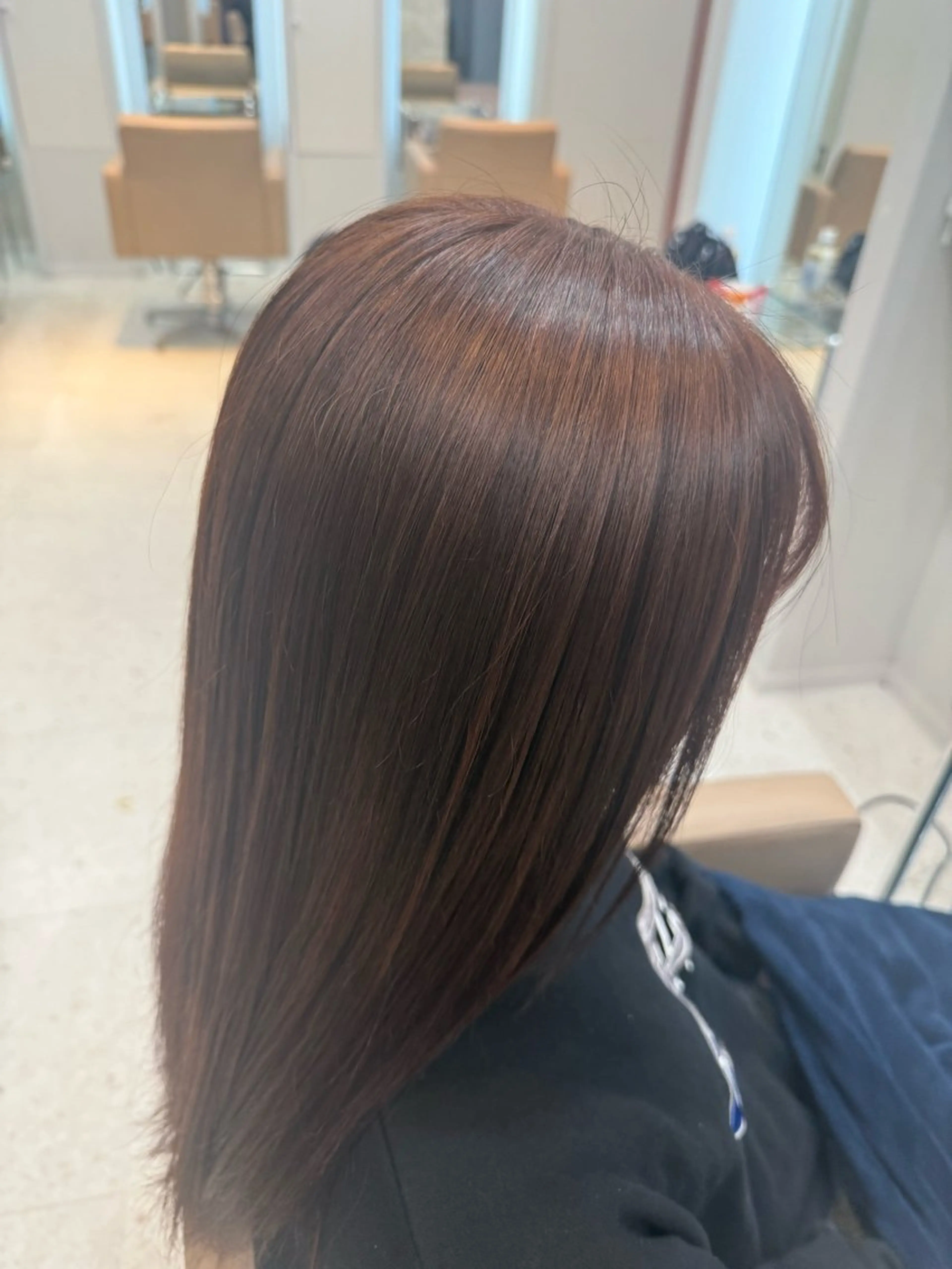 似合わせカット＋髪質改善カラー¥12991の写真