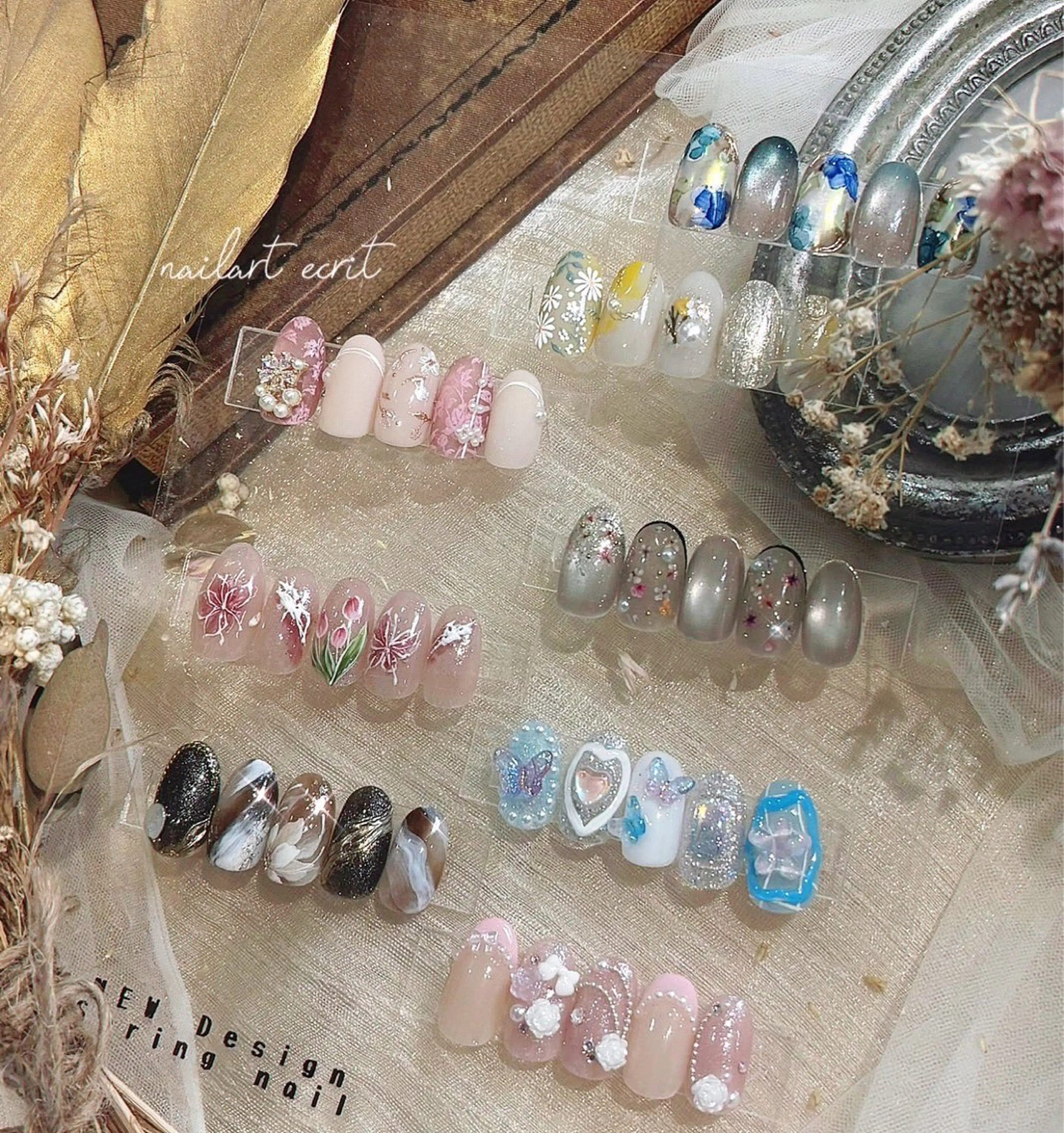 ネイル ネイルアート エクリのネイルデザイン