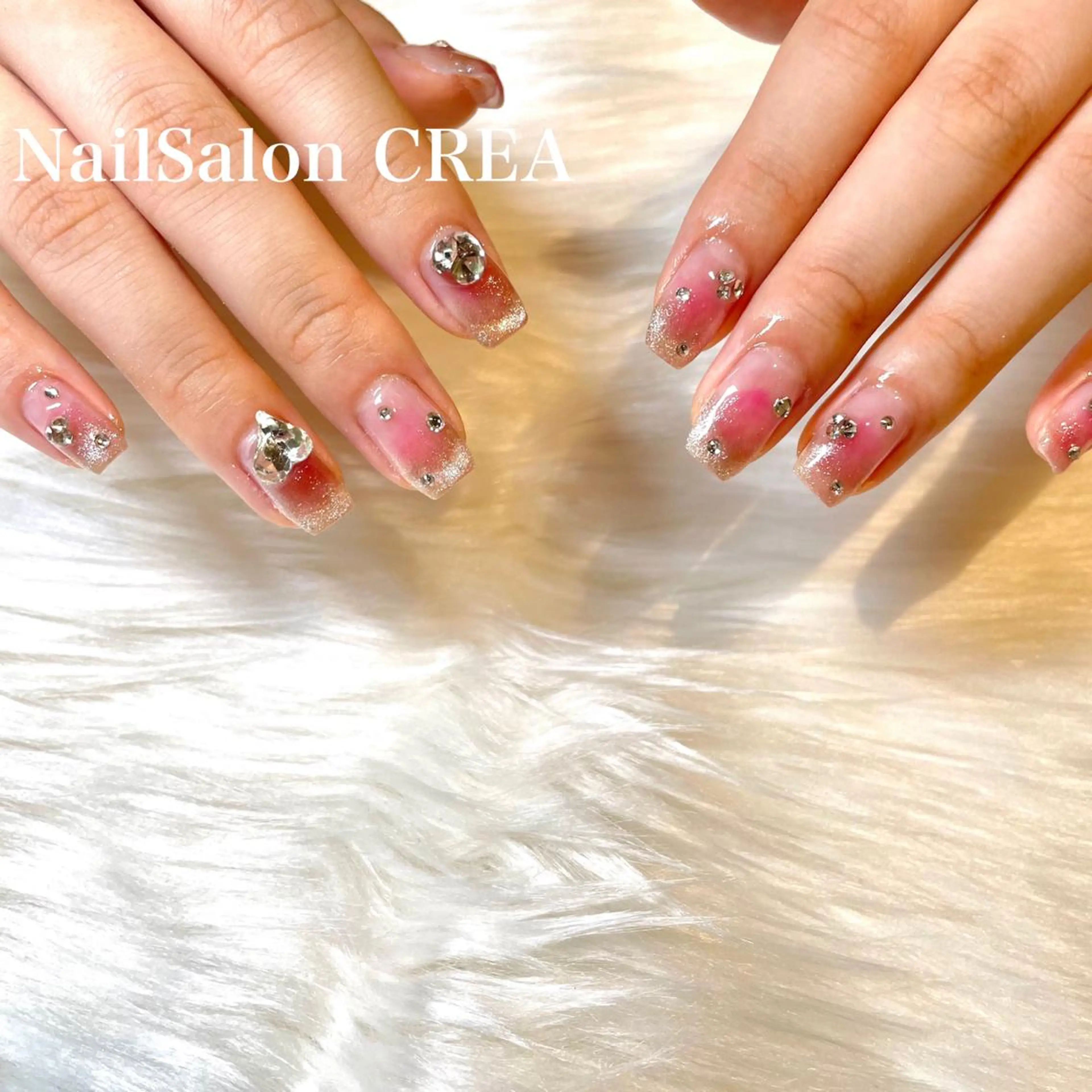 ネイル マグネットネイル ハンドネイル NailSalon CREAのネイルデザイン