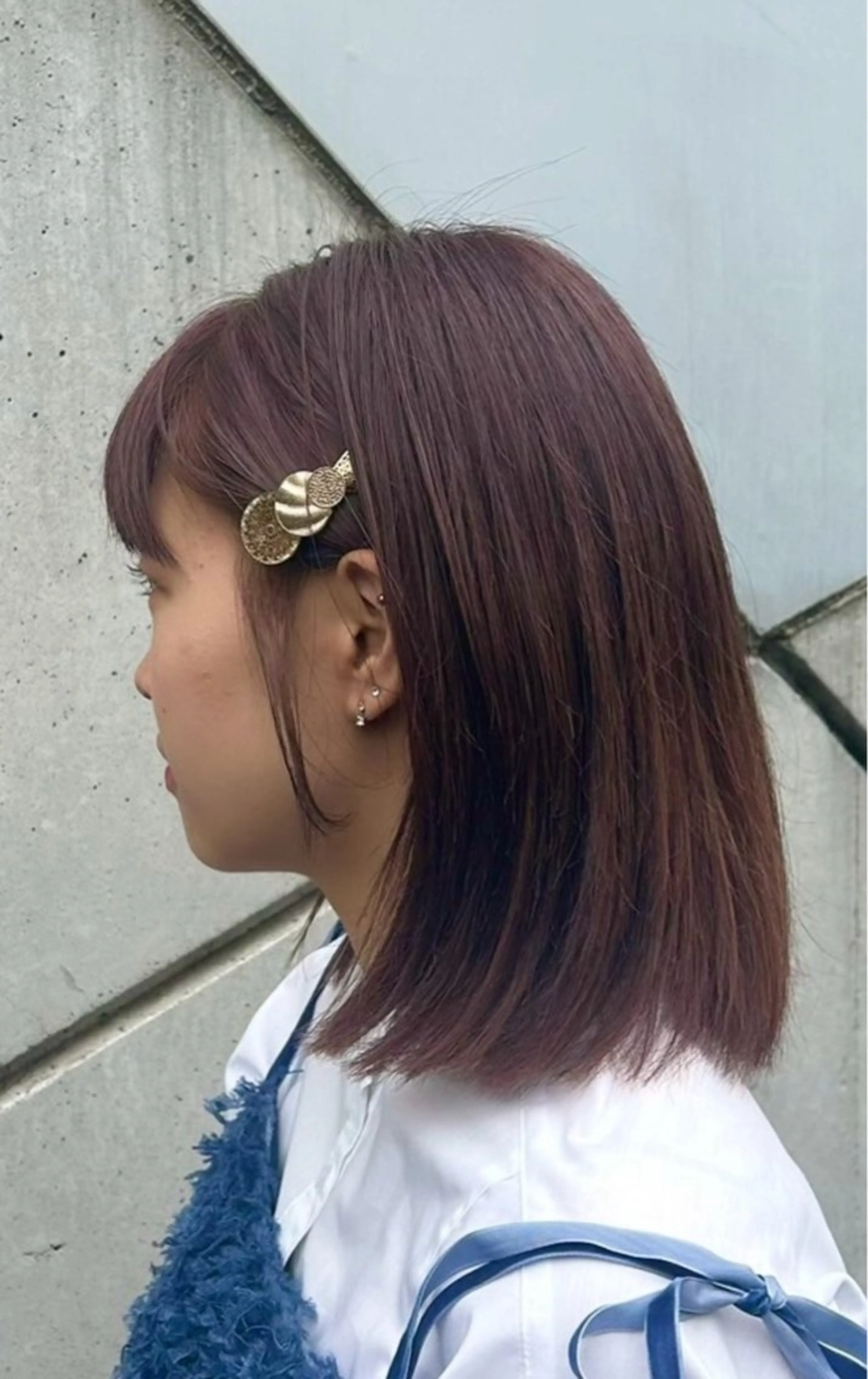 ミディアム カラー 無料ボブカットモデル 様募集中/あいらのヘアスタイル